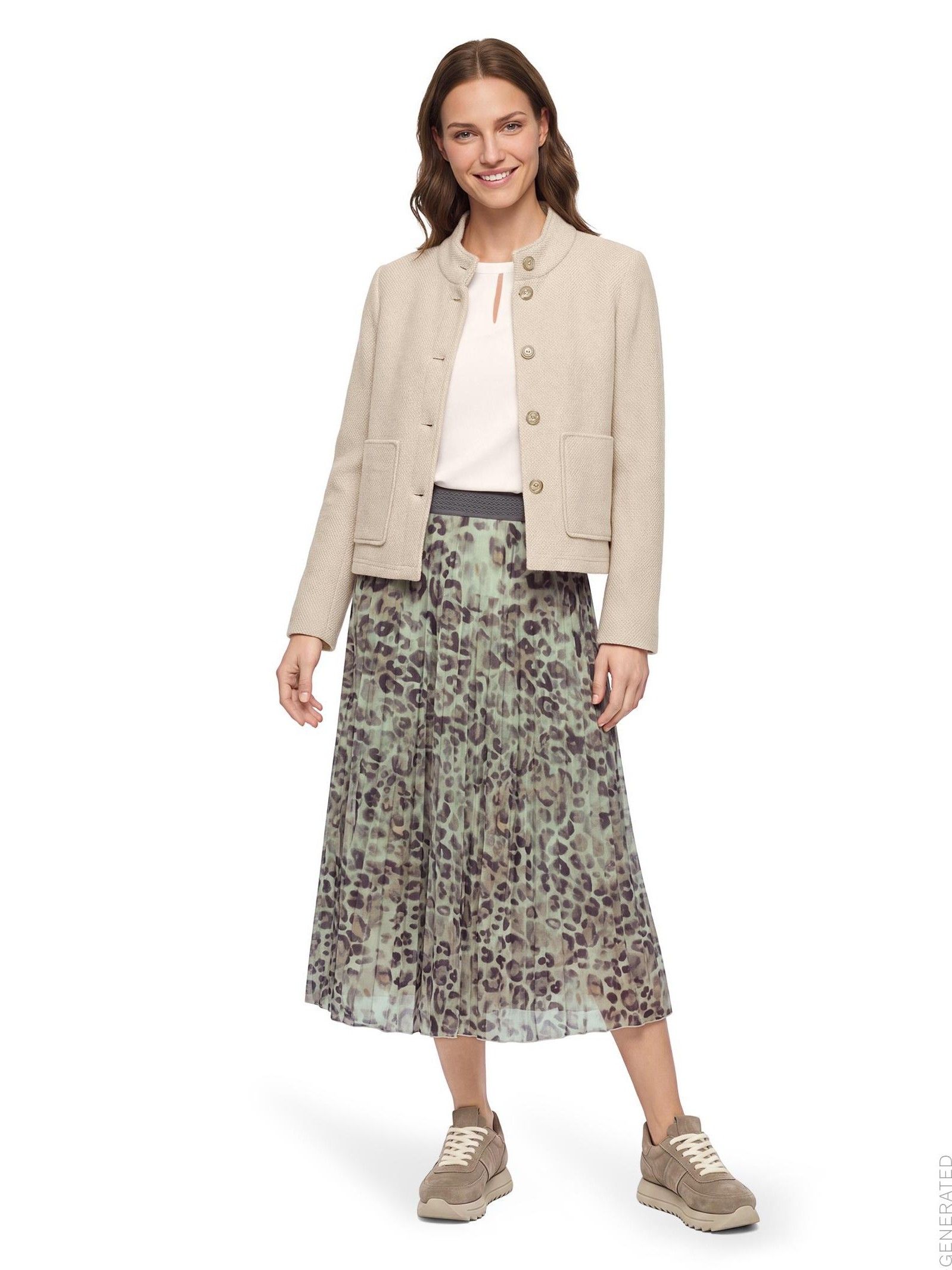 BETTY BARCLAY - ROK - Grijs