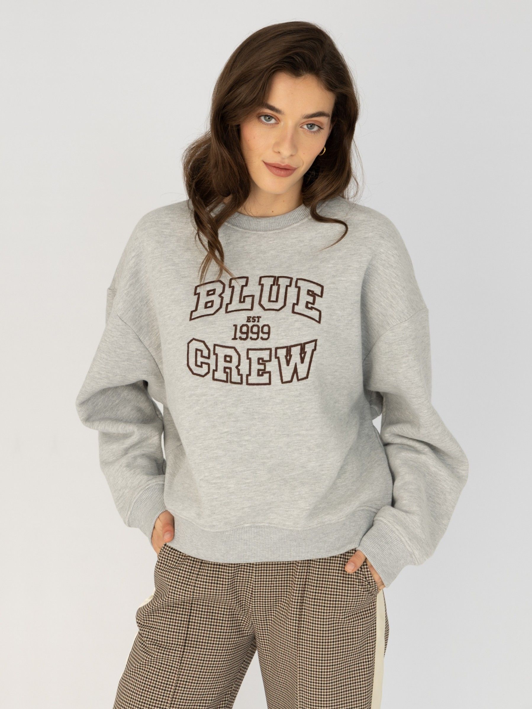 ANNA BLUE - TRUI - Grijs