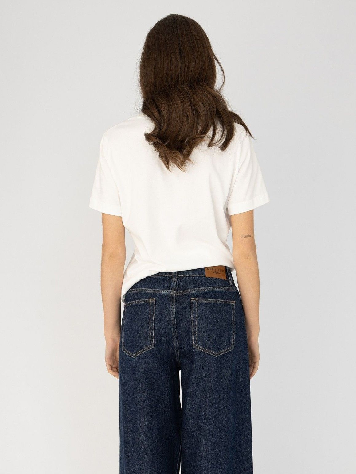 ANNA BLUE - SHIRT - Off white