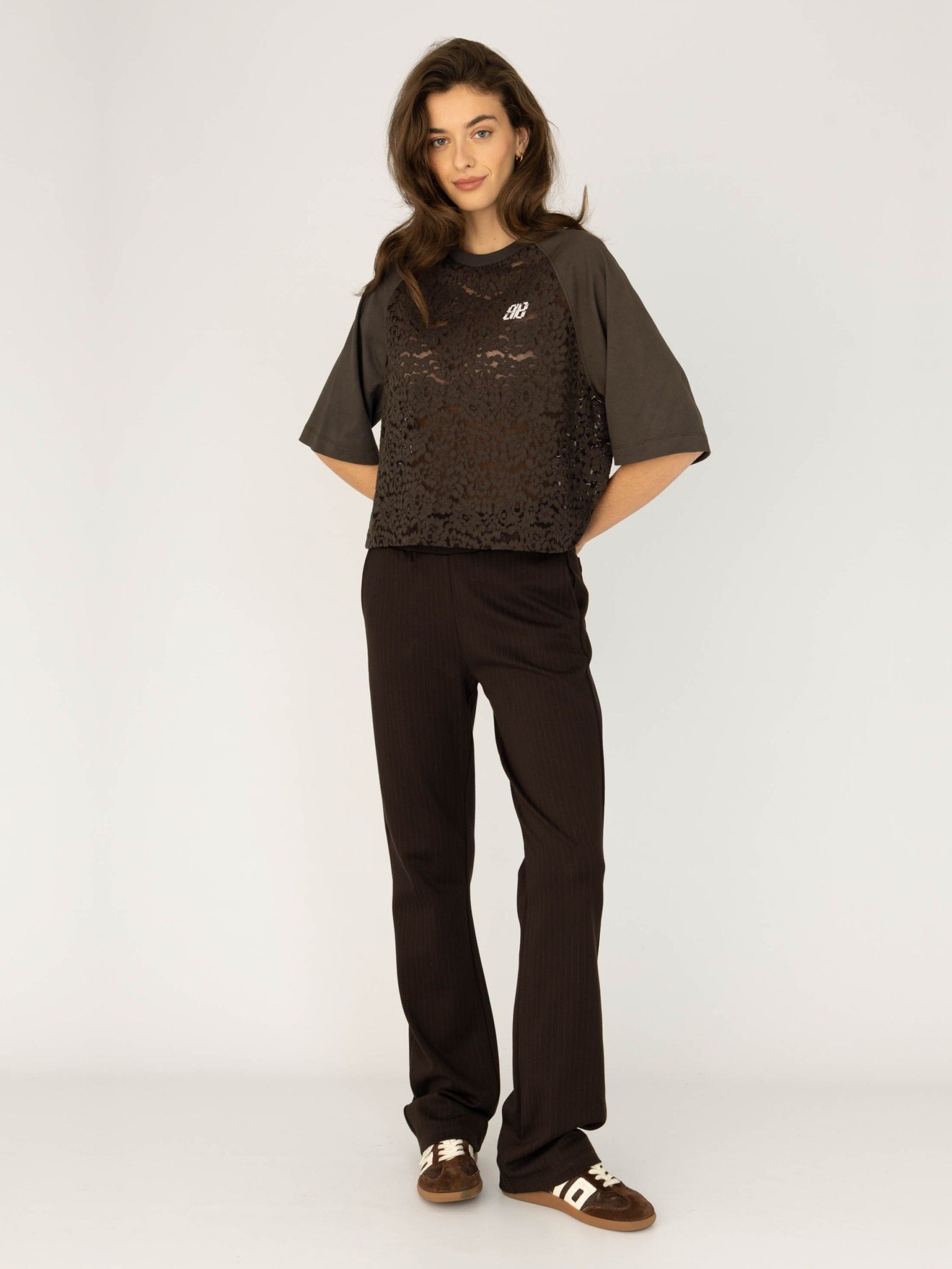 ANNA BLUE - SHIRT - Bruin