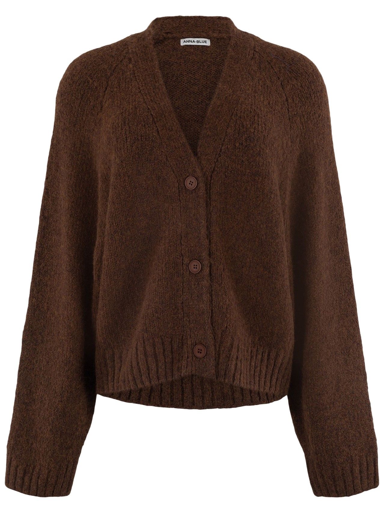ANNA BLUE - VEST - Bruin