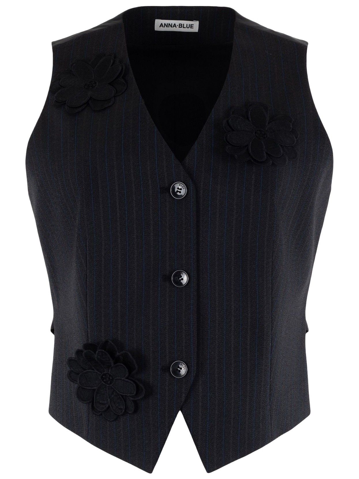 ANNA BLUE - GILET - Grijs