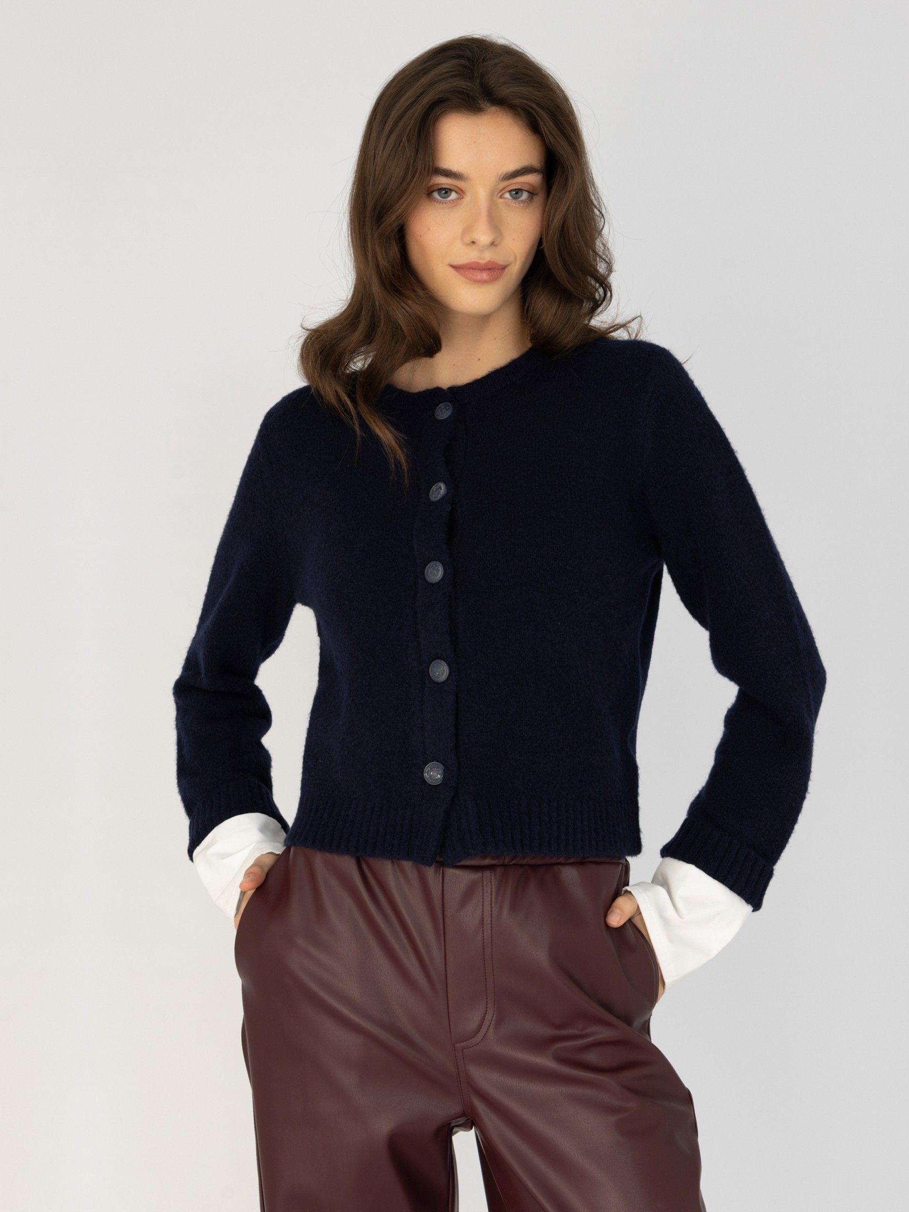 ANNA BLUE - VEST - Blauw