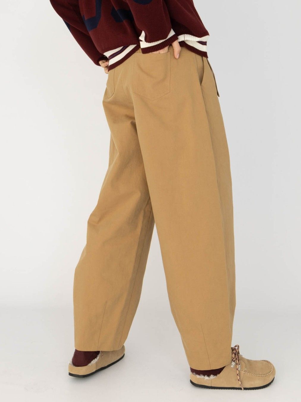 ANNA BLUE - BROEK - Bruin