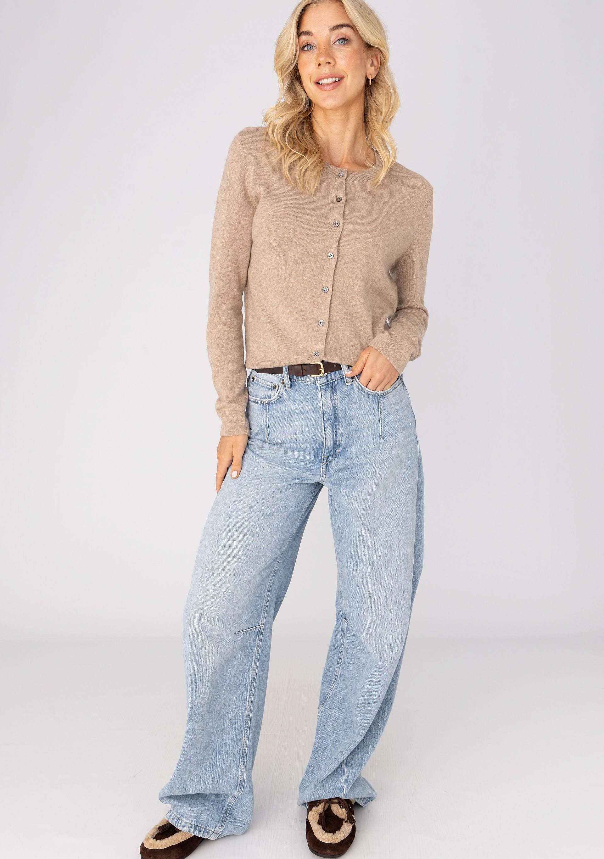 ANNA VAN TOOR - VEST - Beige