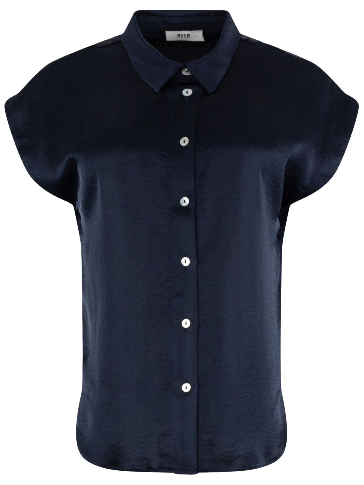 ANNA VAN TOOR - BLOUSE - Blauw