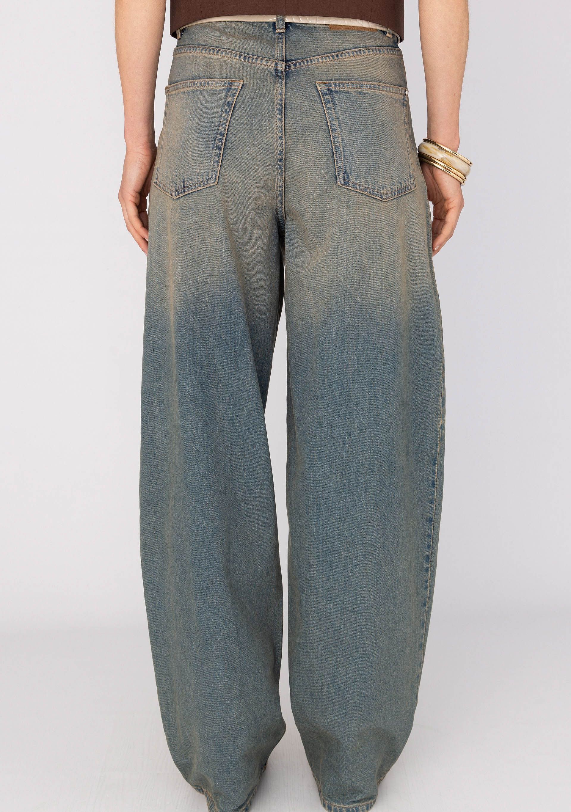 ANNA VAN TOOR - BROEK - Blauw