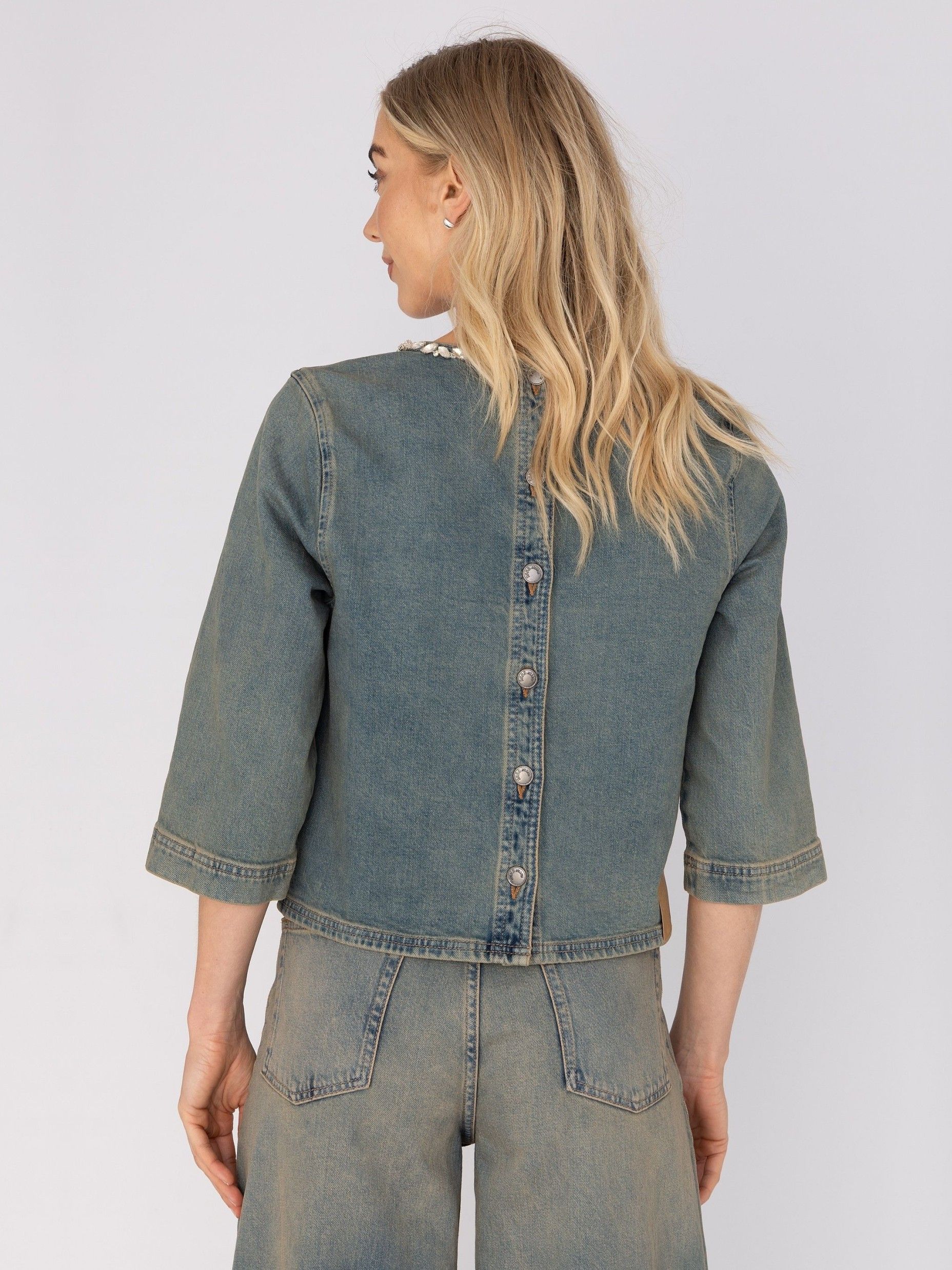ANNA VAN TOOR - SHIRT - Blauw