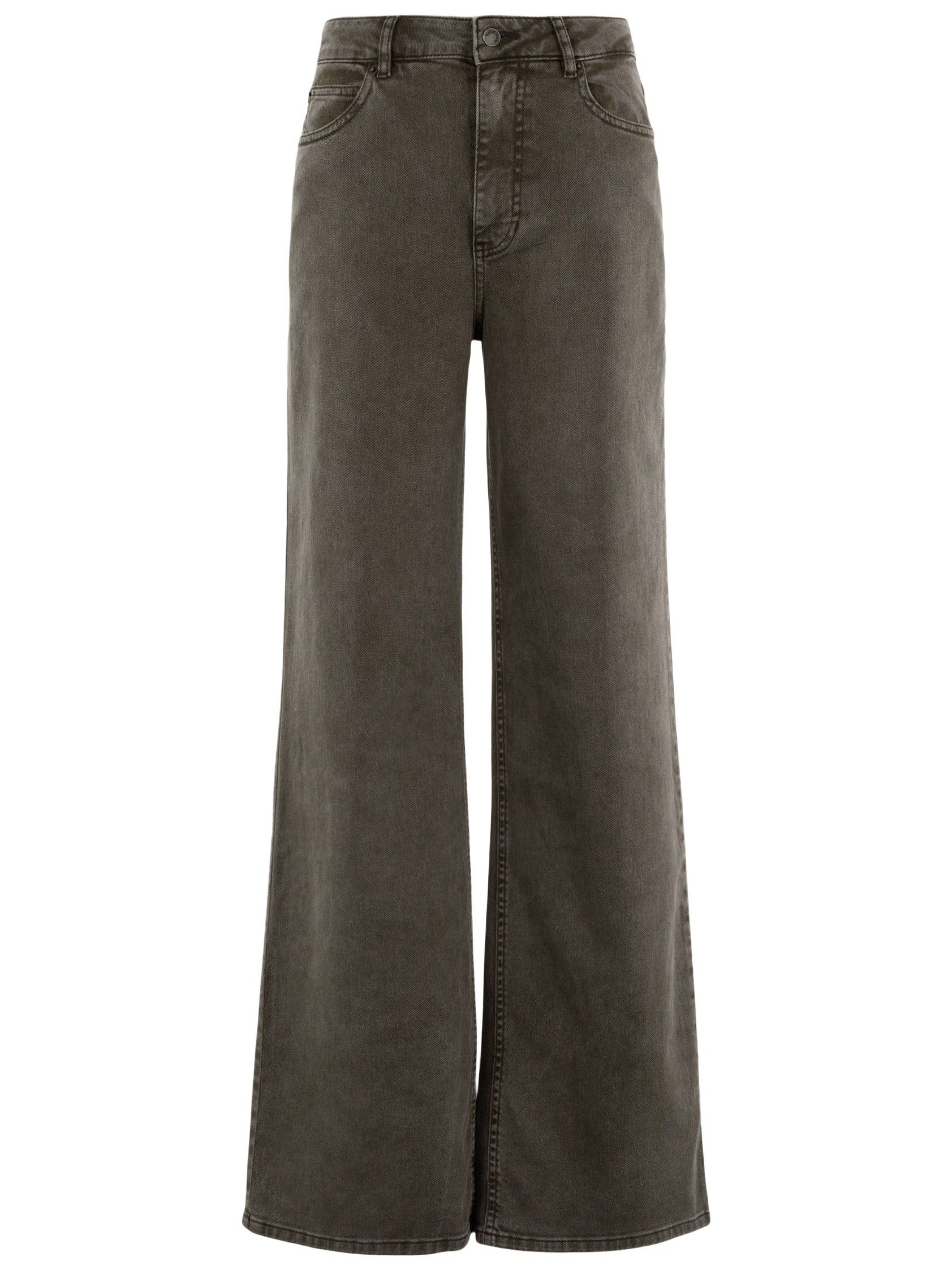 ANNA VAN TOOR - JEANS - Groen
