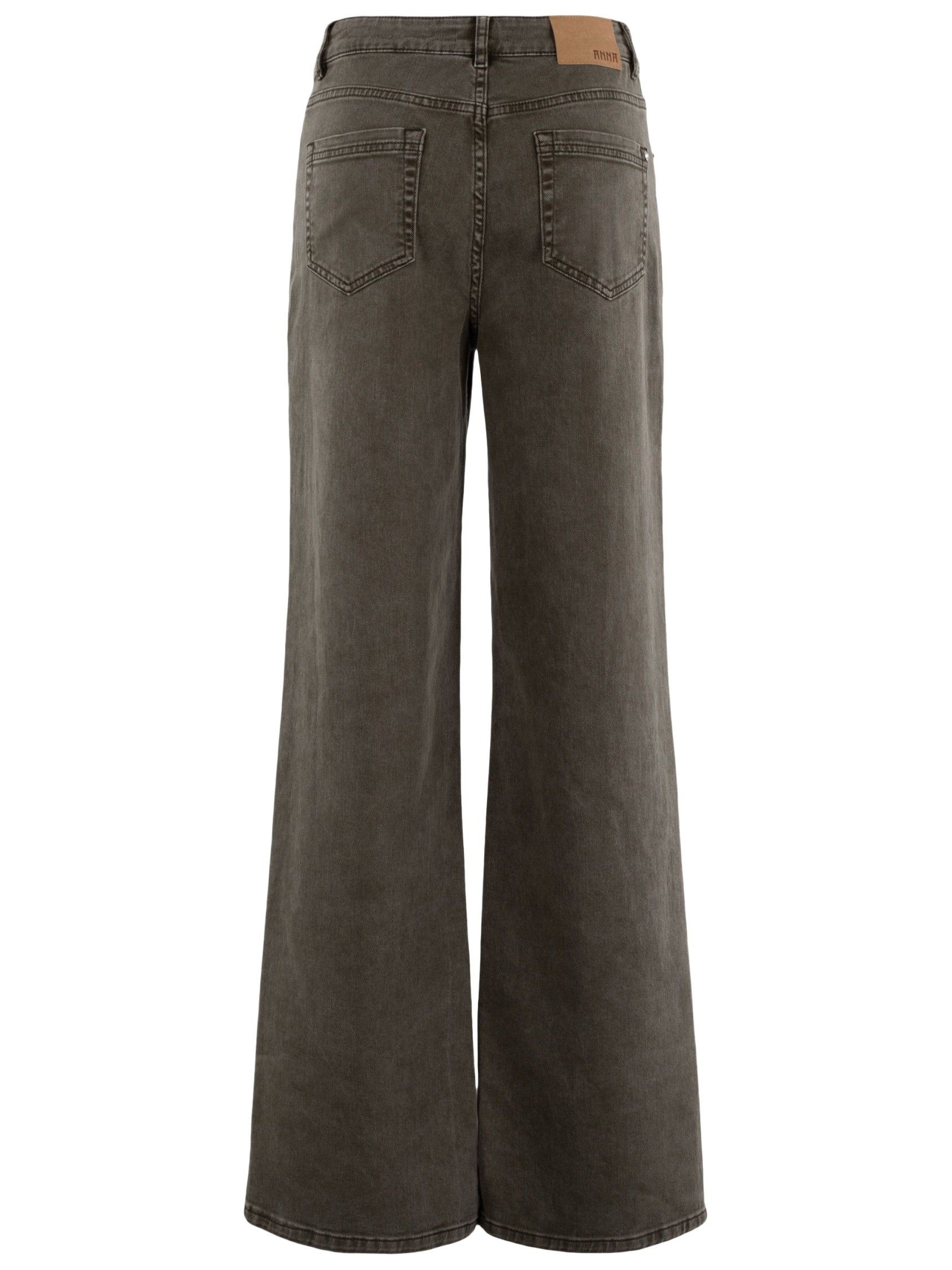 ANNA VAN TOOR - JEANS - Groen