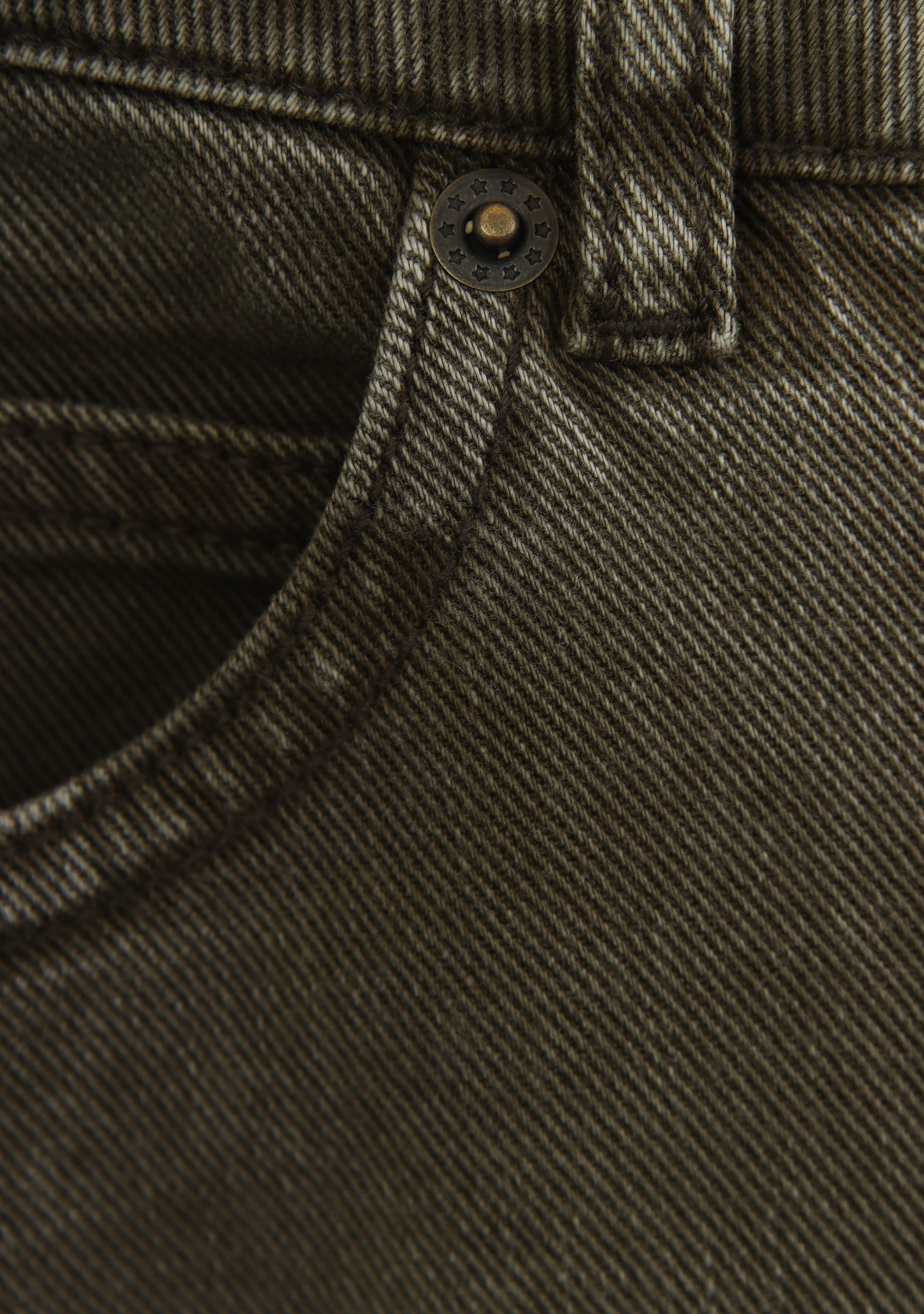 ANNA VAN TOOR - JEANS - Groen
