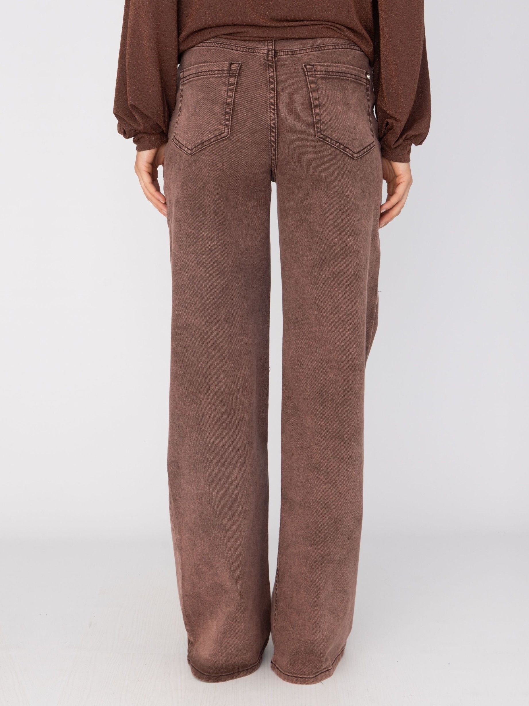 ANNA VAN TOOR - JEANS - Roze