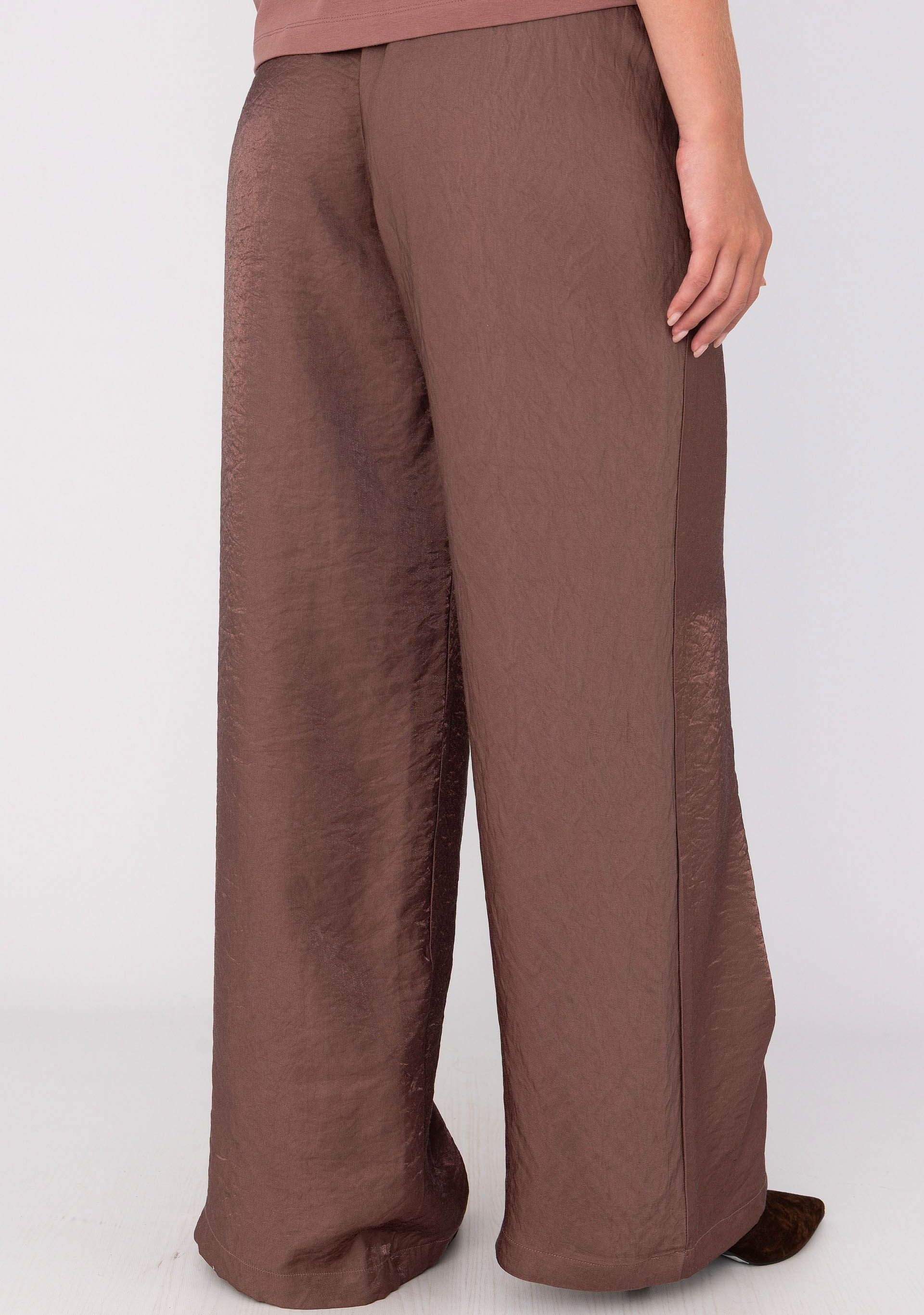 ANNA VAN TOOR - BROEK - Bruin