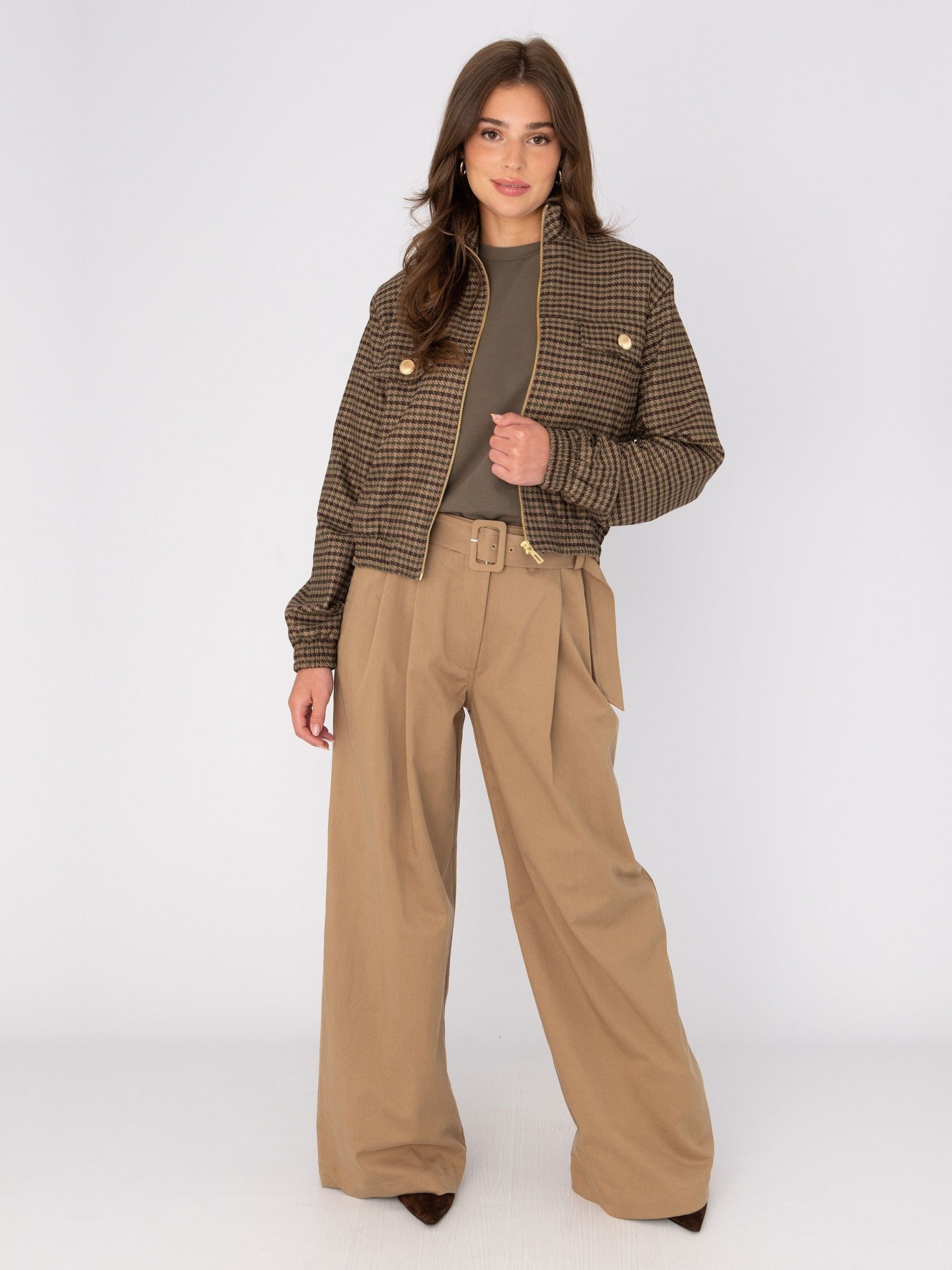 ANNA VAN TOOR - BROEK - Groen