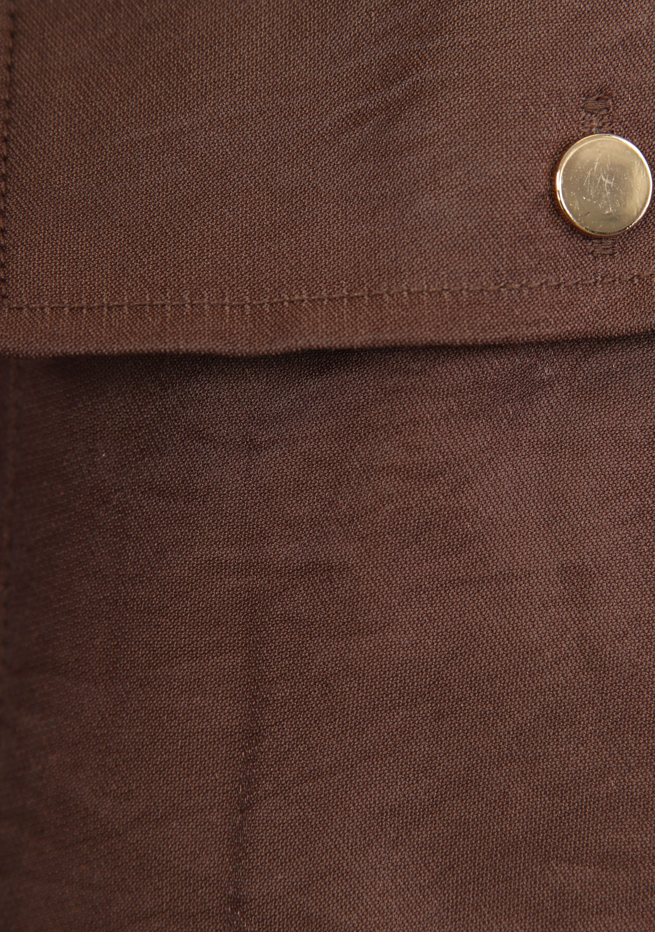 ANNA VAN TOOR - BLOUSE - Bruin