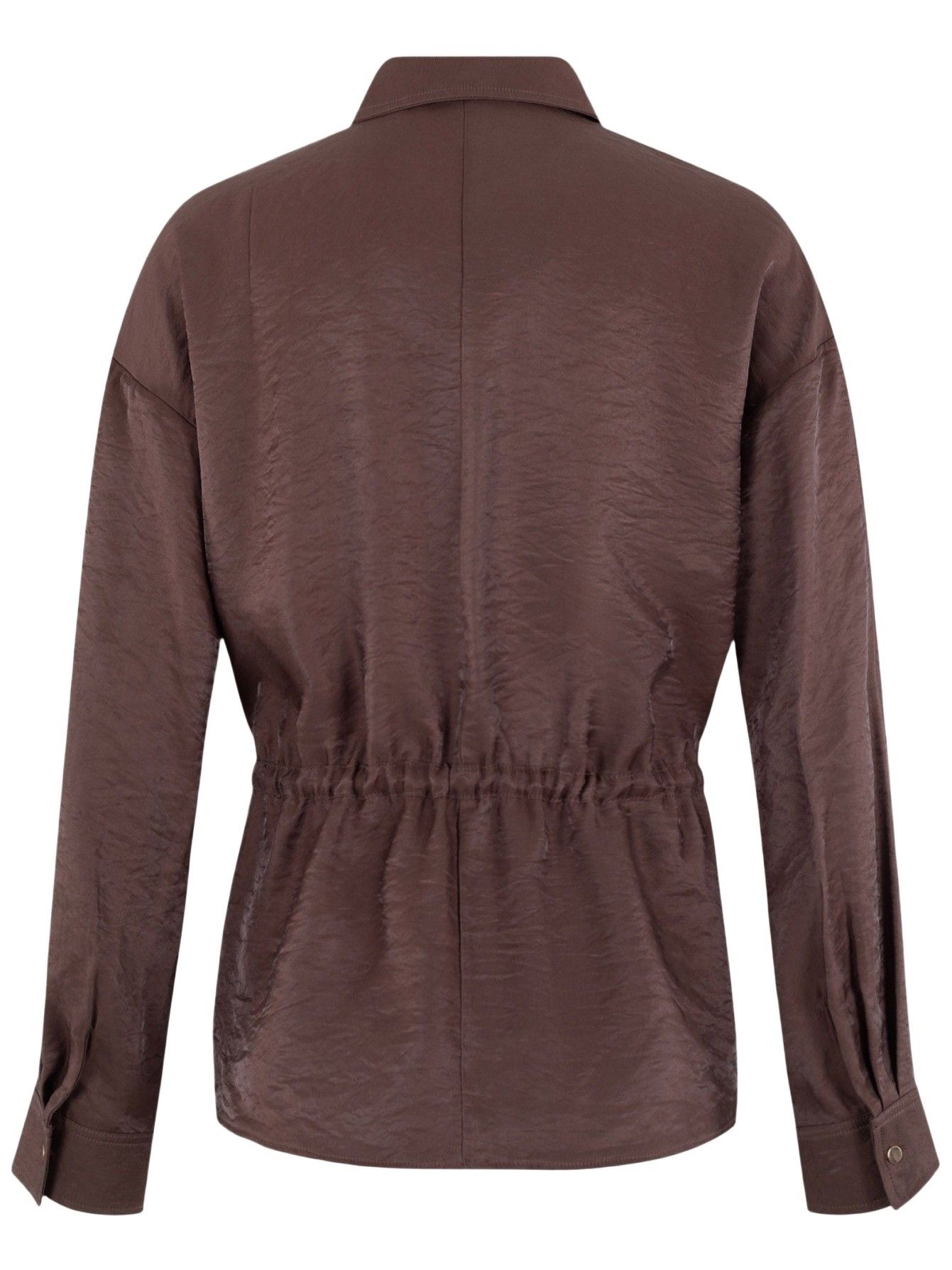 ANNA VAN TOOR - BLOUSE - Bruin
