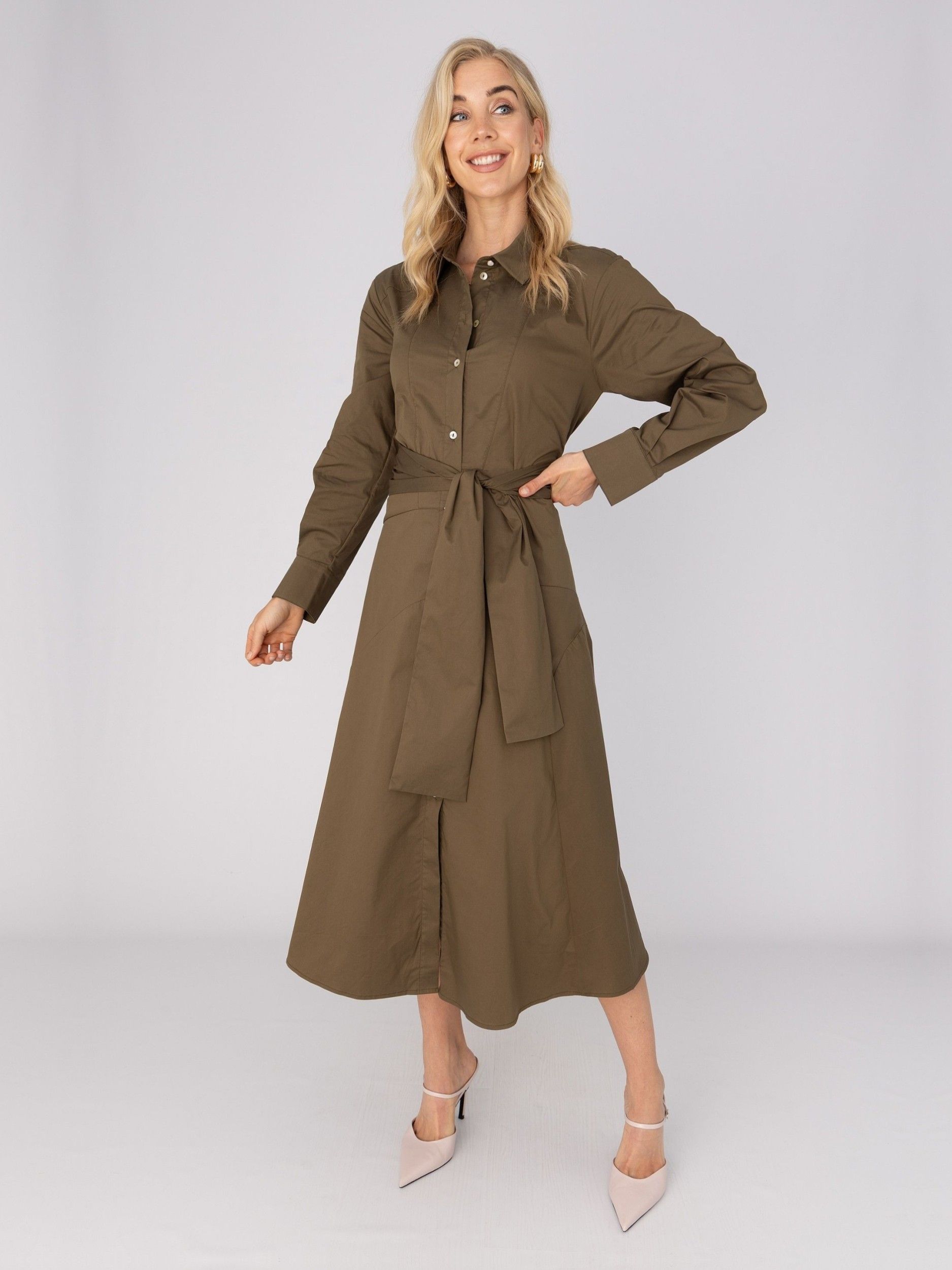 ANNA VAN TOOR - JURK - Groen