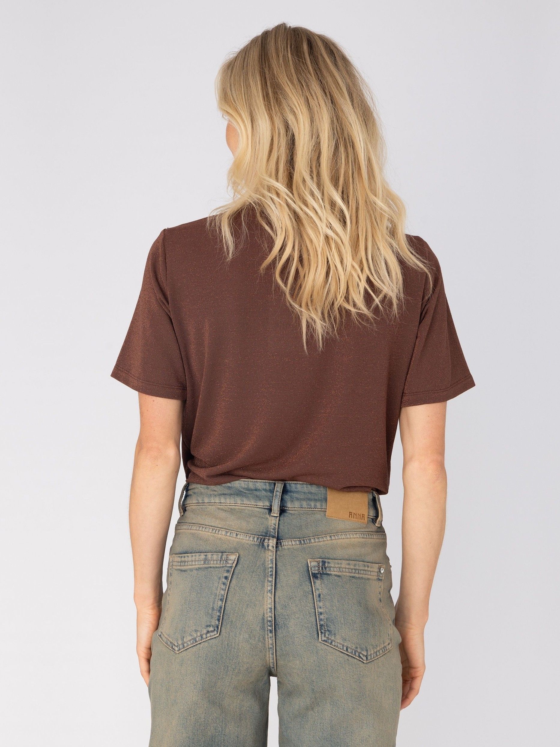 ANNA VAN TOOR - SHIRT - Bruin