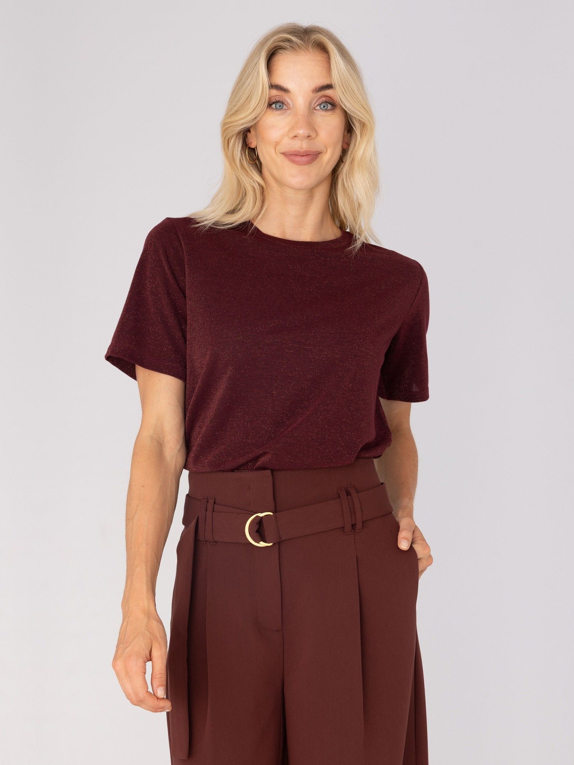 ANNA VAN TOOR - SHIRT - Rood