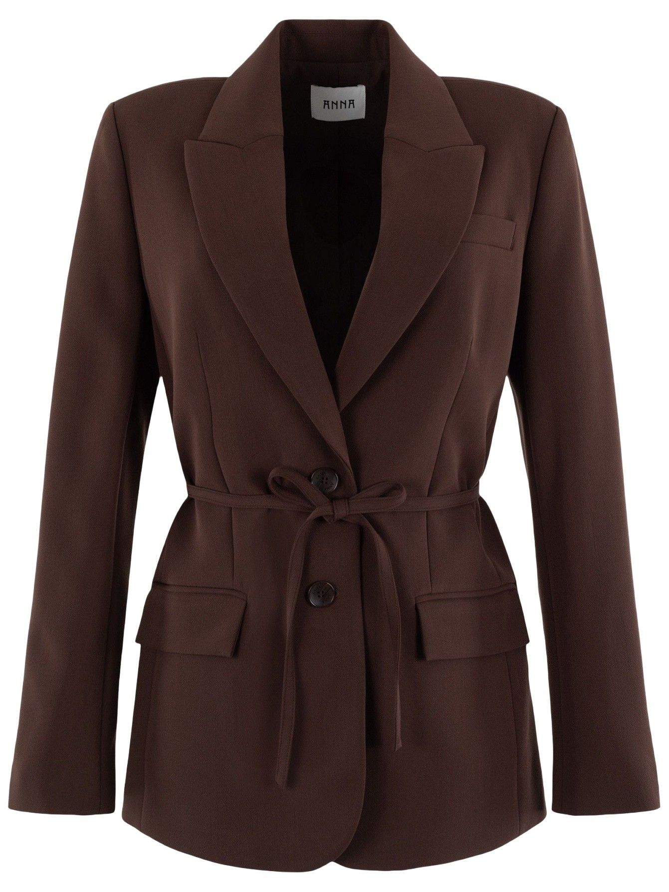 ANNA VAN TOOR - BLAZER - Bruin