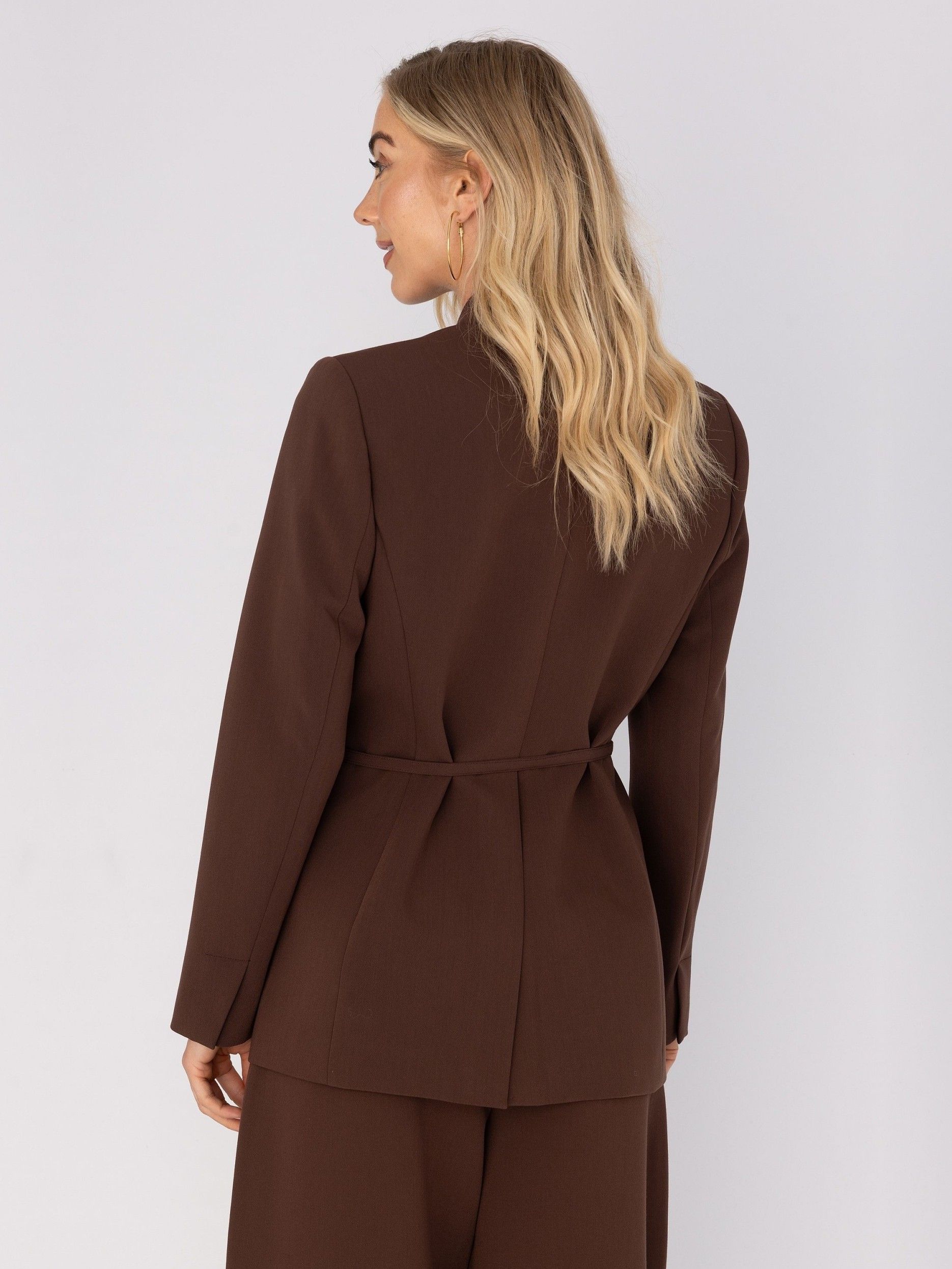 ANNA VAN TOOR - BLAZER - Bruin