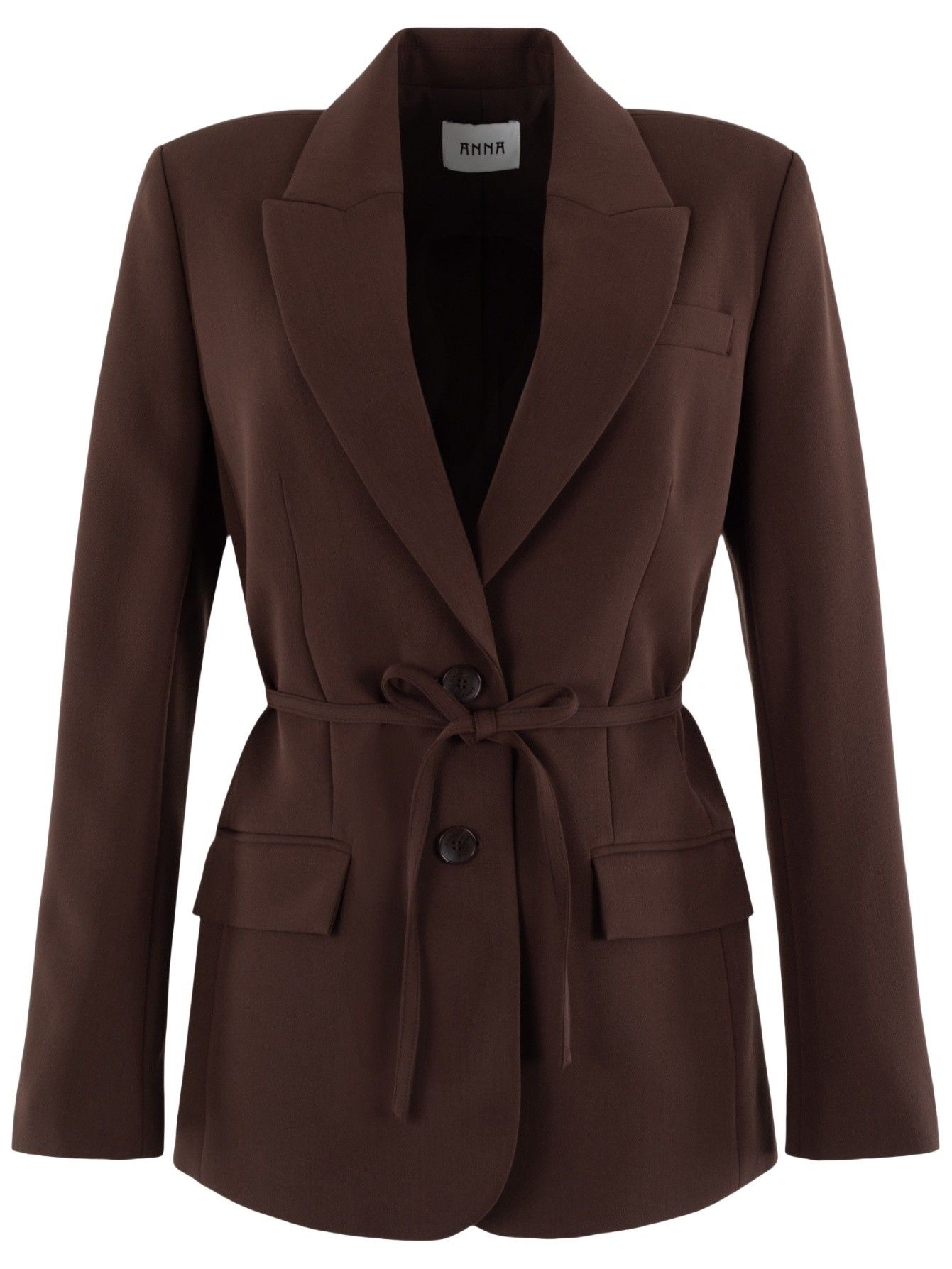 ANNA VAN TOOR - BLAZER - Bruin