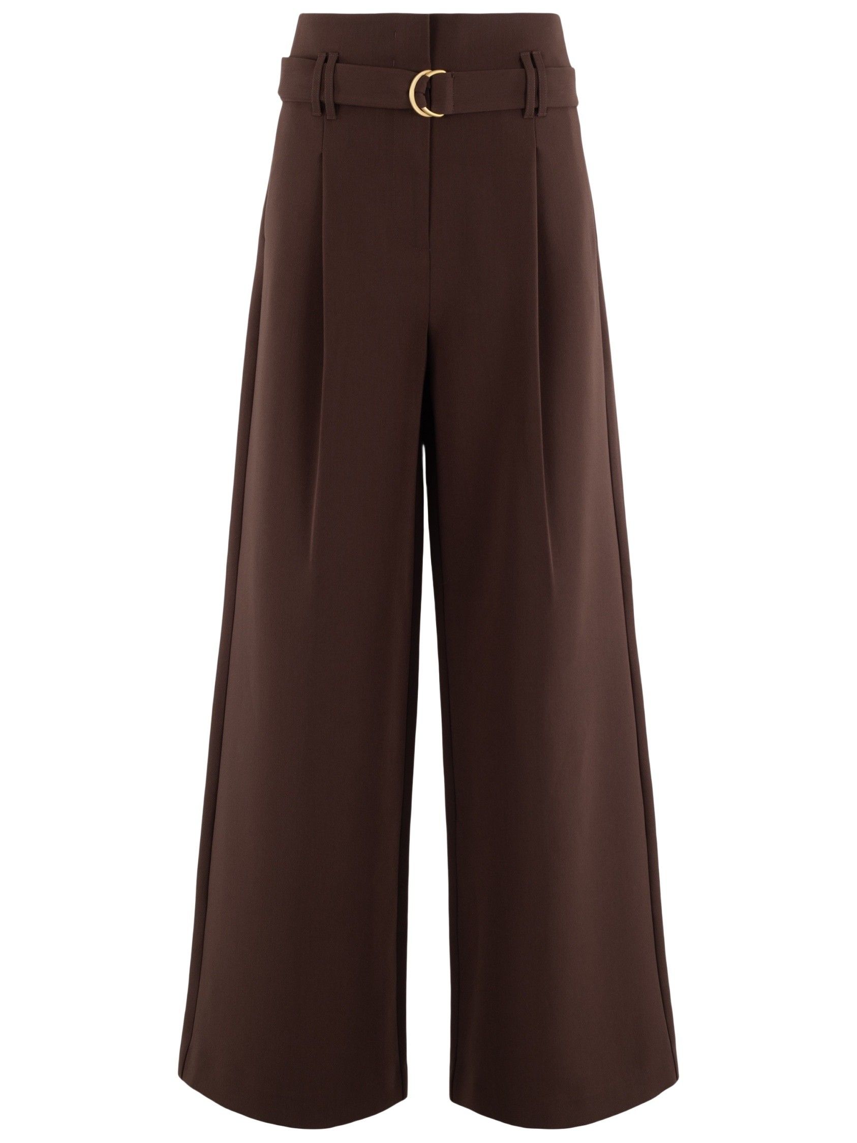 ANNA VAN TOOR - BROEK - Bruin