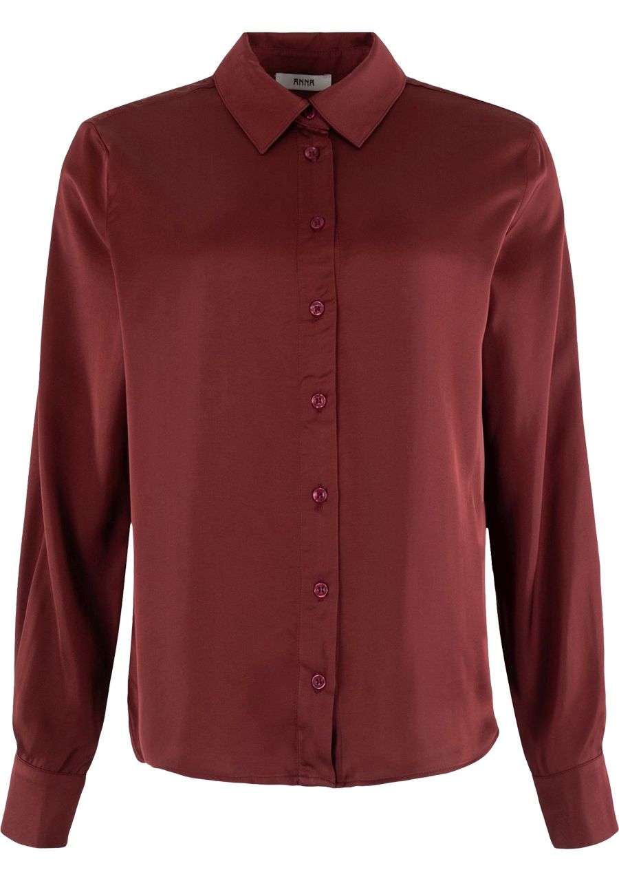 ANNA VAN TOOR - BLOUSE - Rood