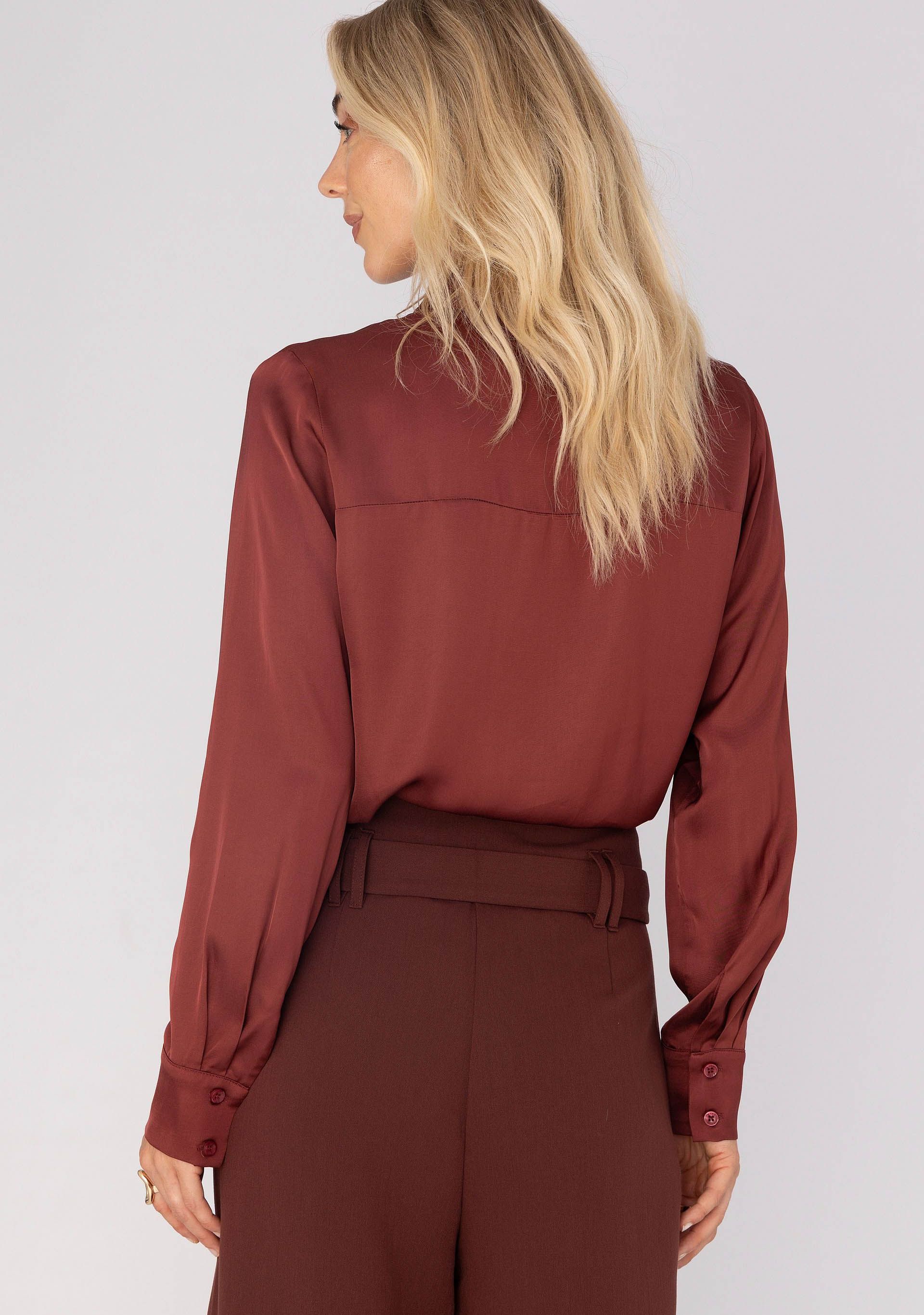 ANNA VAN TOOR - BLOUSE - Rood