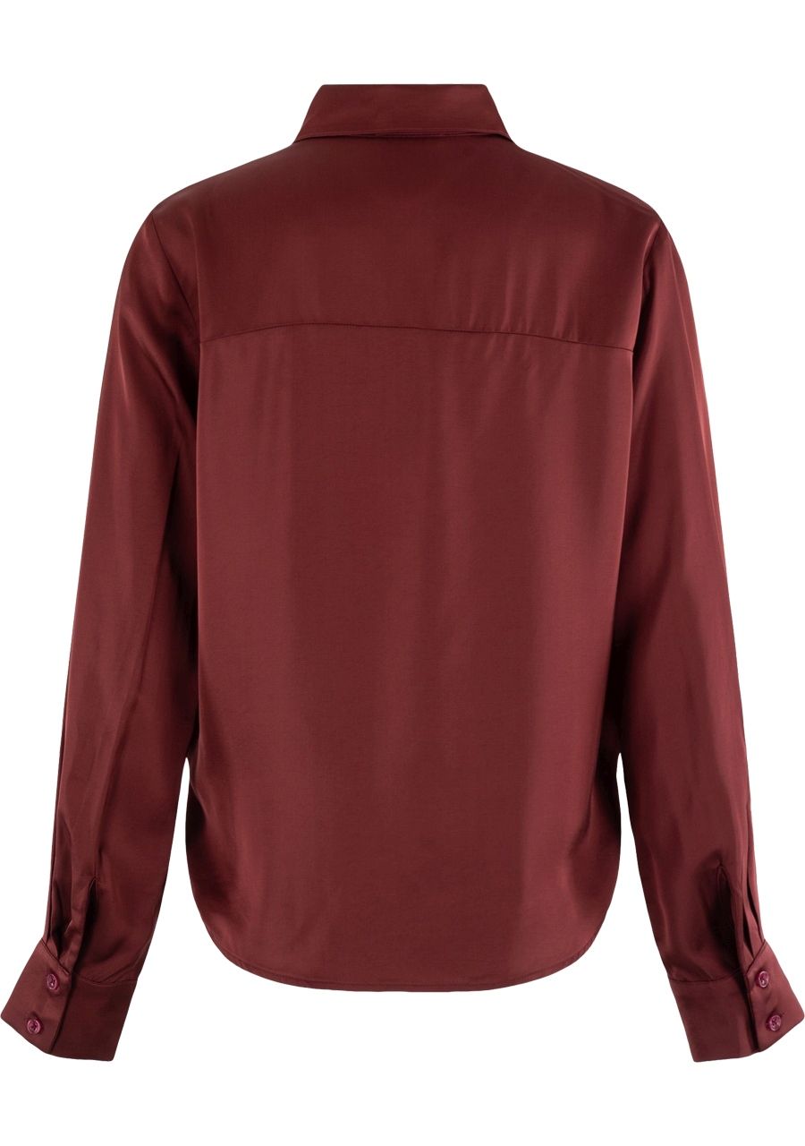 ANNA VAN TOOR - BLOUSE - Rood