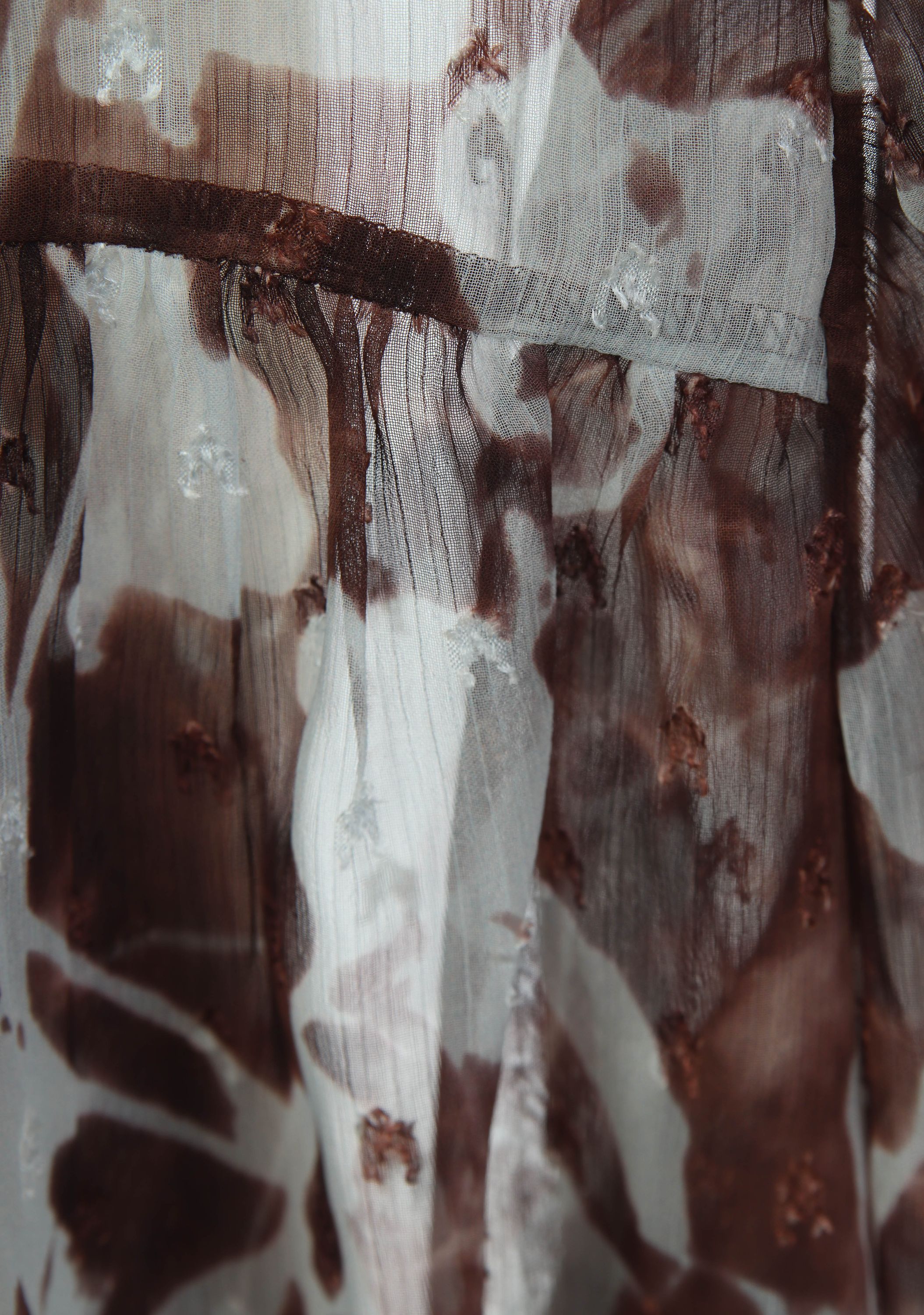 ANNA VAN TOOR - BLOUSE - Bruin