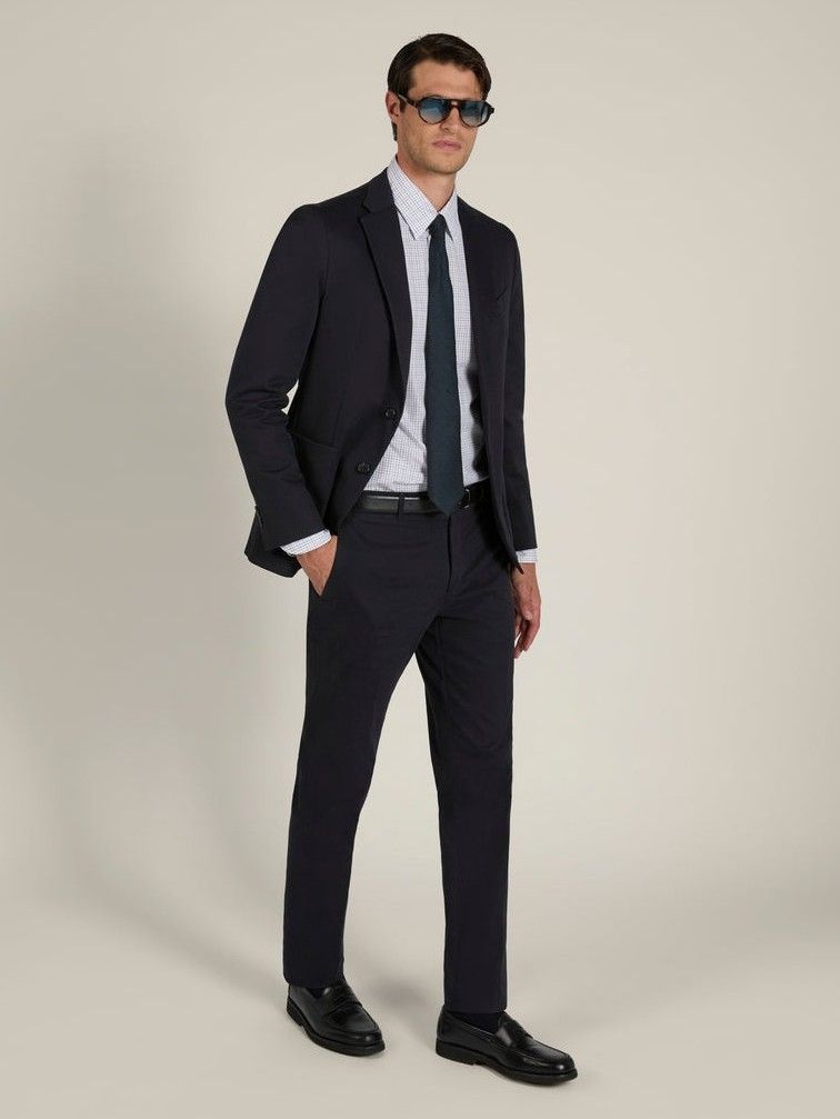 INCOTEX - BROEK - Blauw