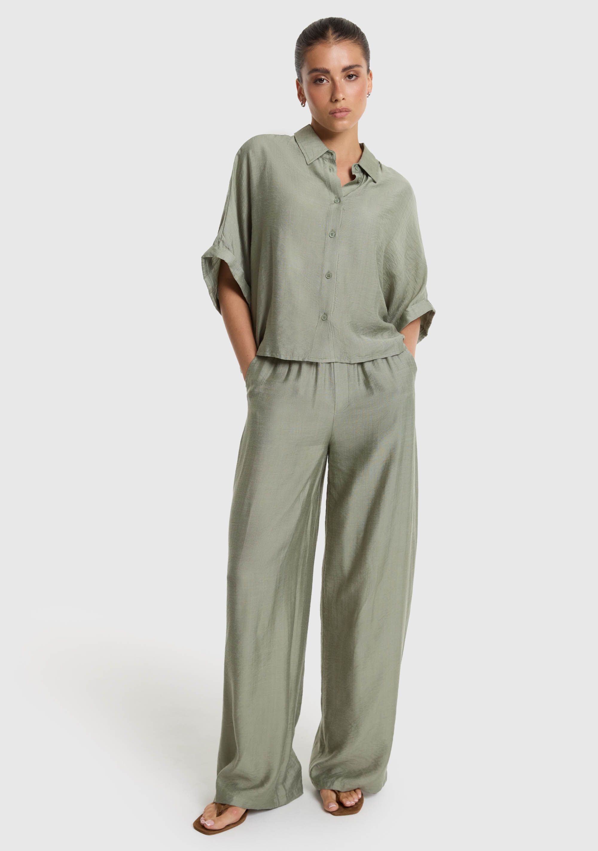 ALIX THE LABEL - BLOUSE - Groen