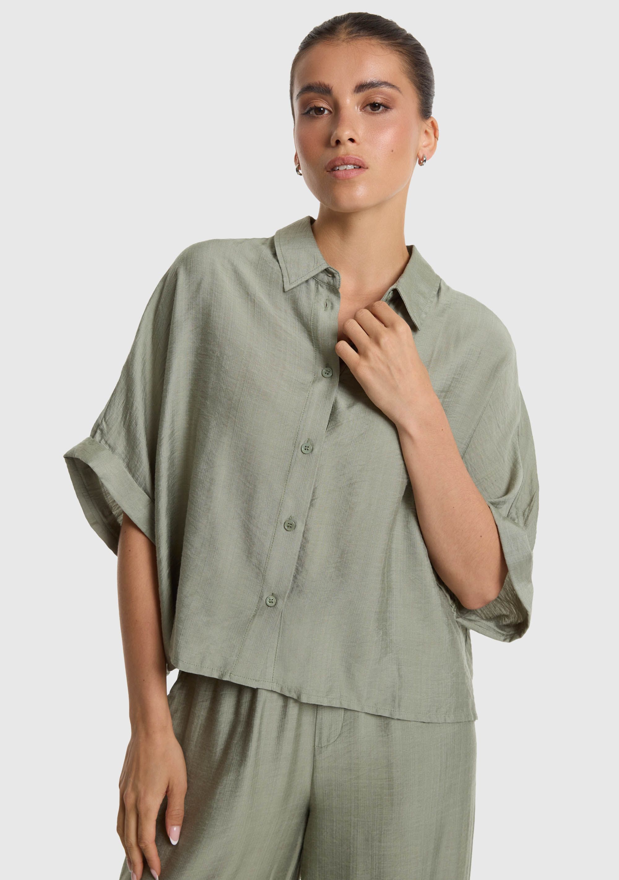 ALIX THE LABEL - BLOUSE - Groen