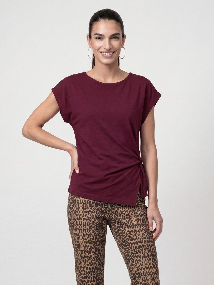 MONARI - SHIRT - Rood