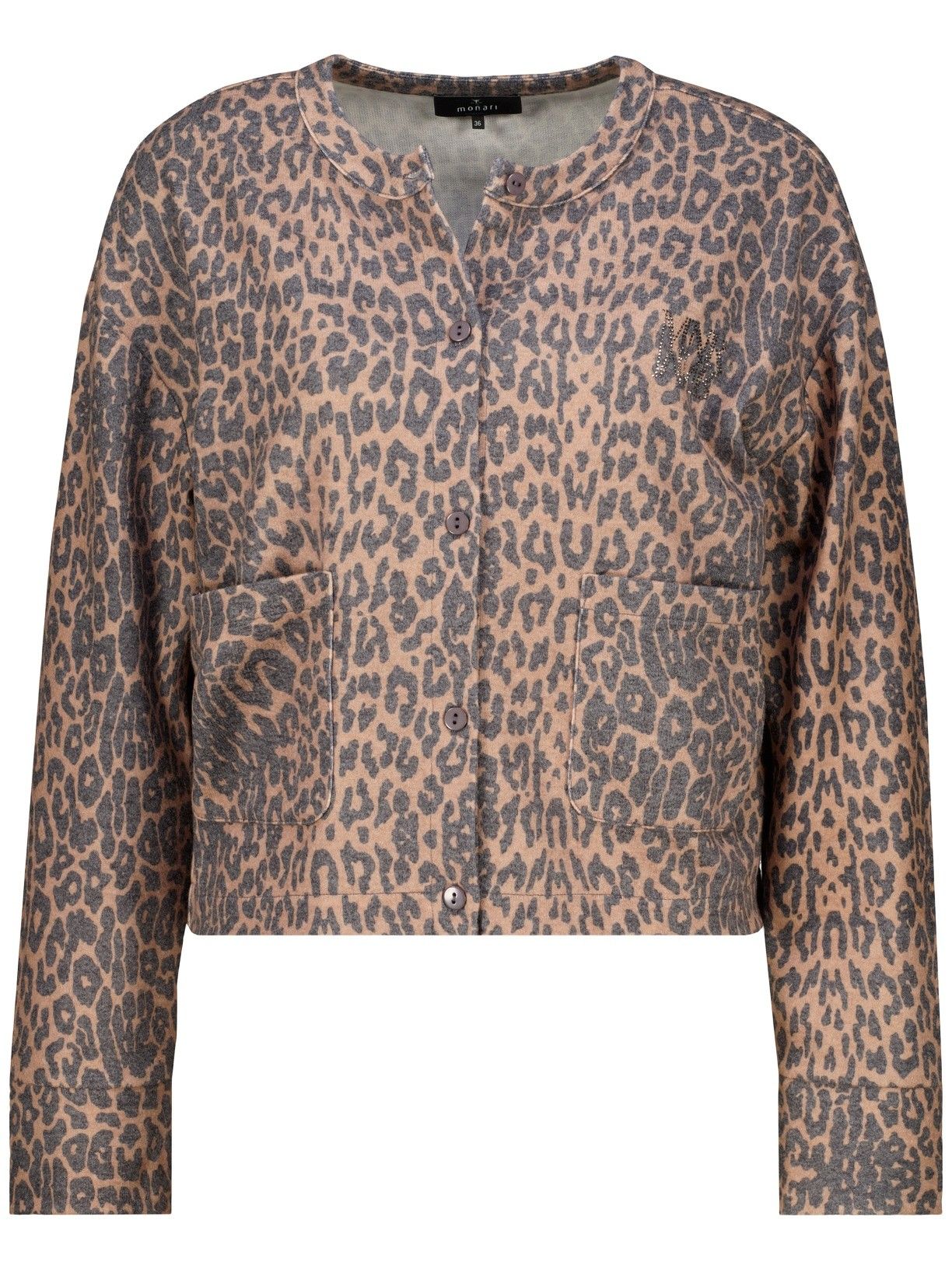 MONARI - VEST - Bruin