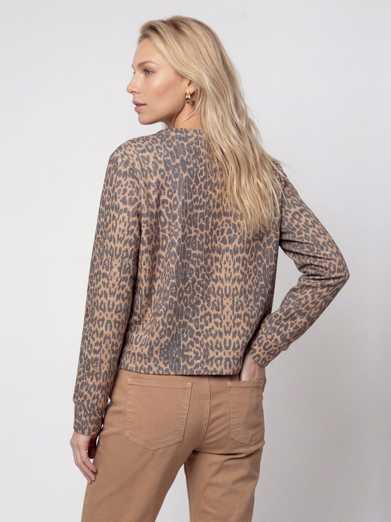 MONARI - VEST - Bruin