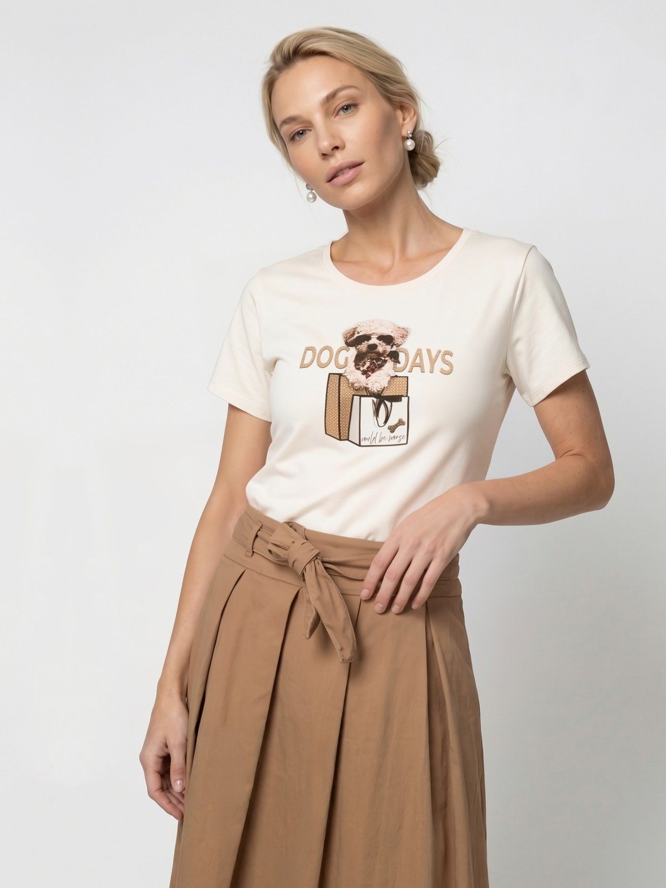 MONARI - SHIRT - Off white