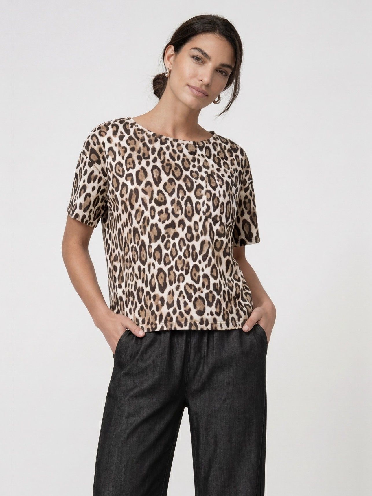 MONARI - SHIRT - Bruin