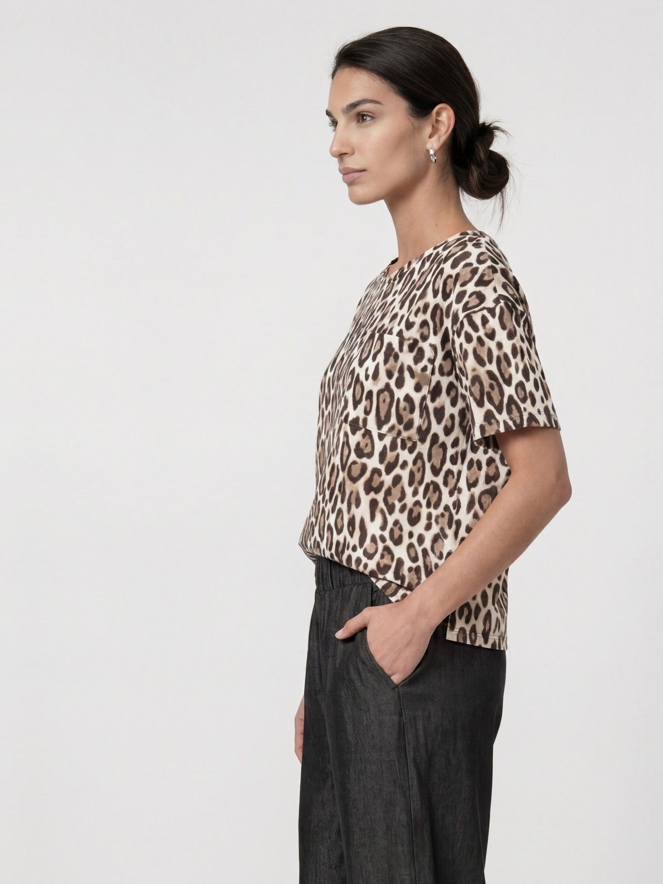 MONARI - SHIRT - Bruin
