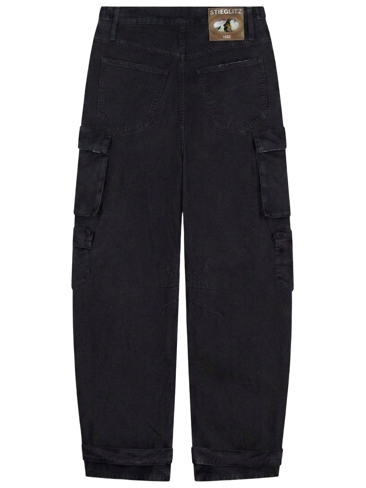 STIEGLITZ - BROEK - Zwart