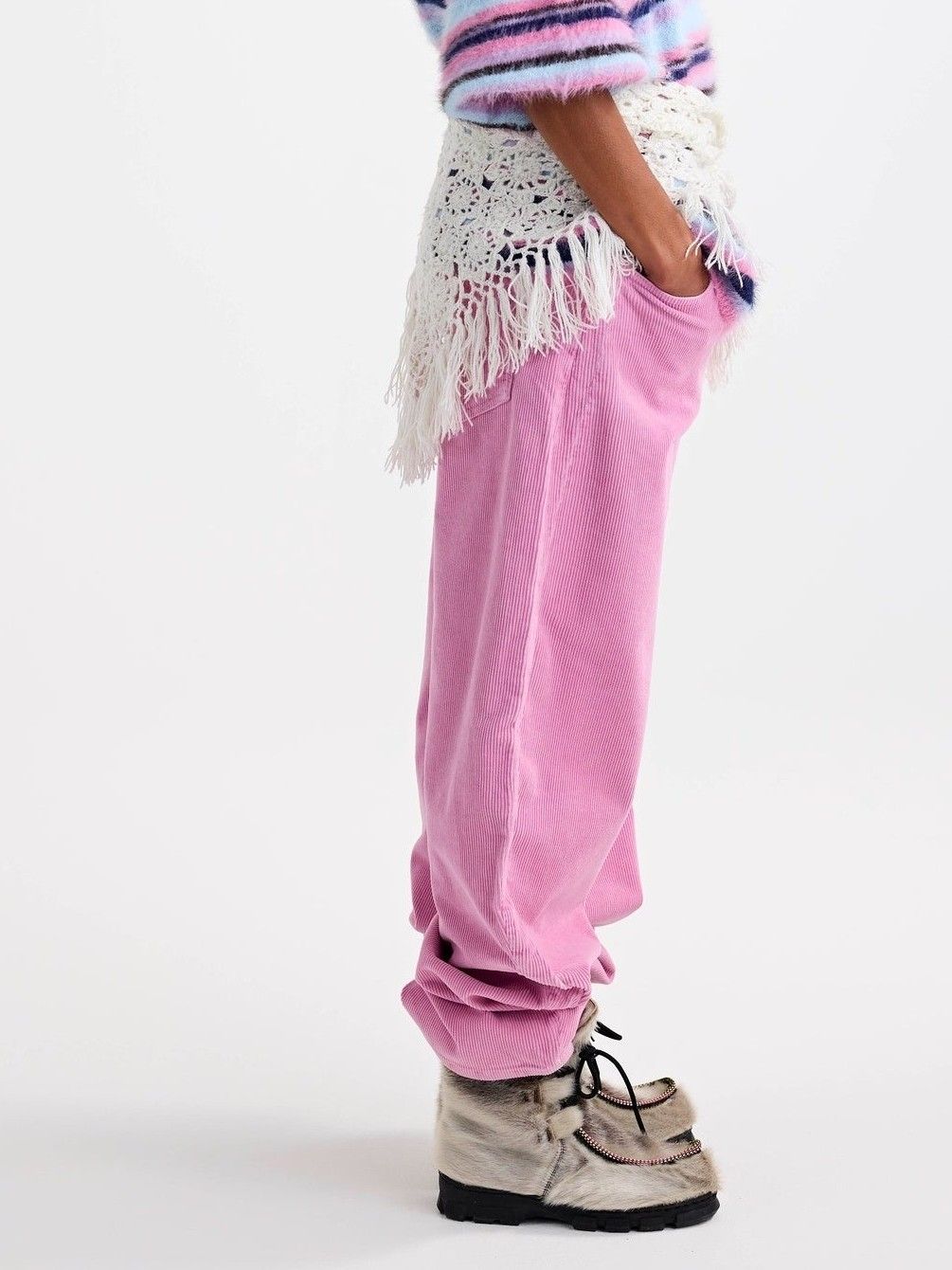 STIEGLITZ - BROEK - Roze