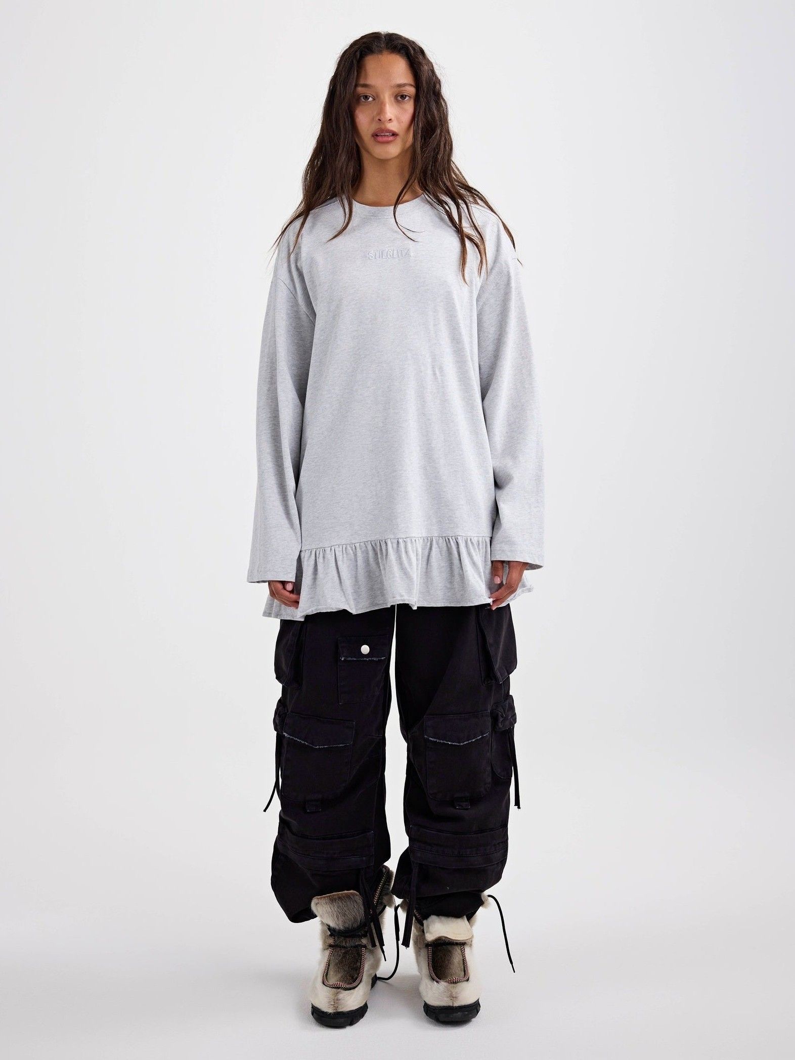 STIEGLITZ - SHIRT - Grijs