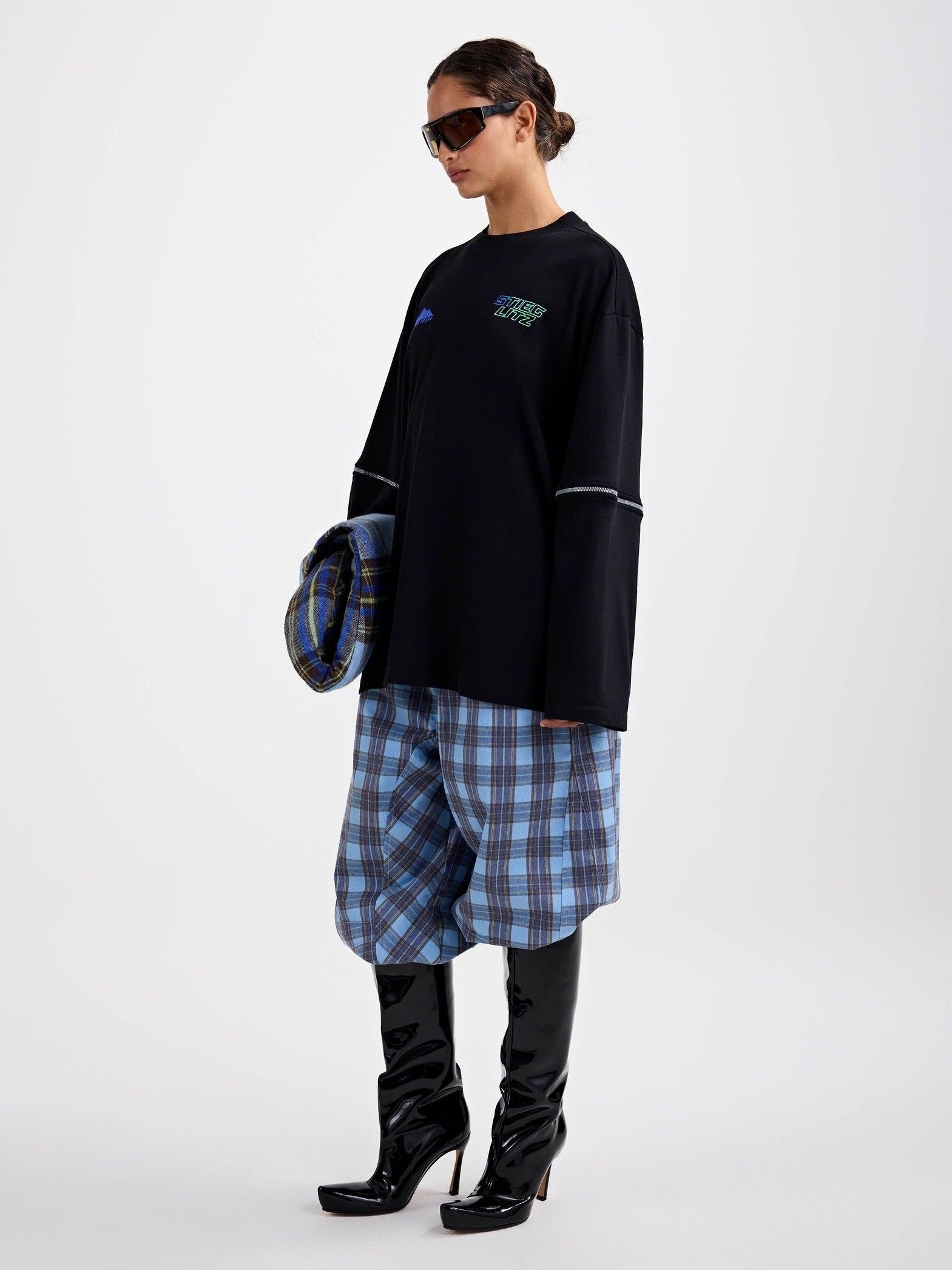 STIEGLITZ - SHIRT - Zwart
