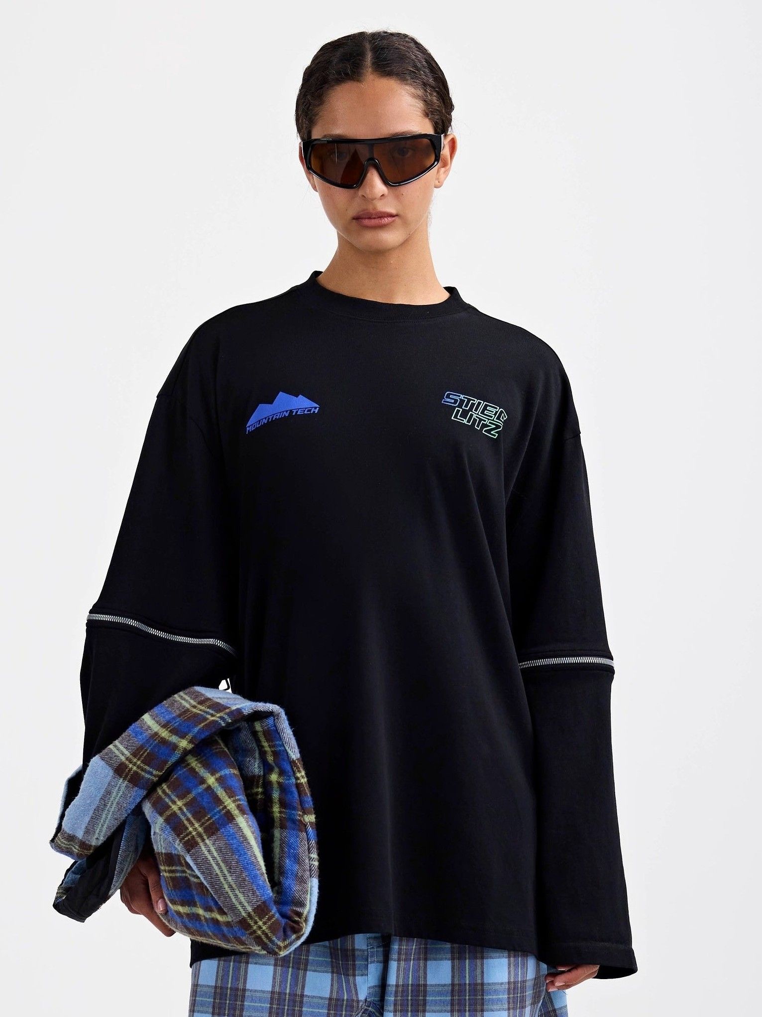 STIEGLITZ - SHIRT - Zwart