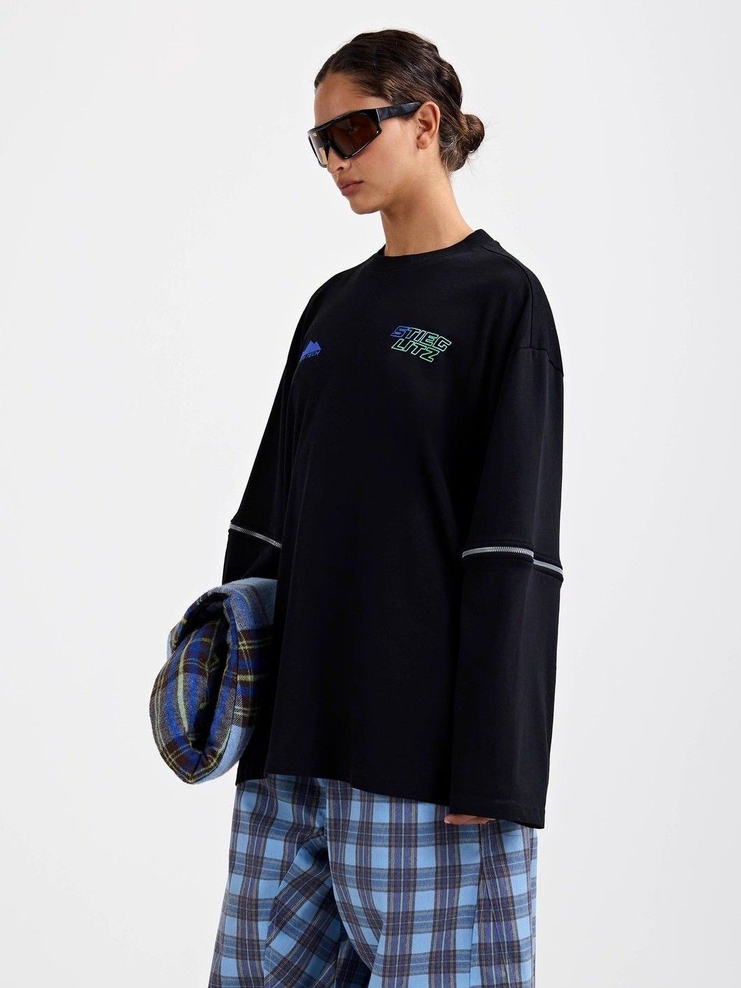 STIEGLITZ - SHIRT - Zwart