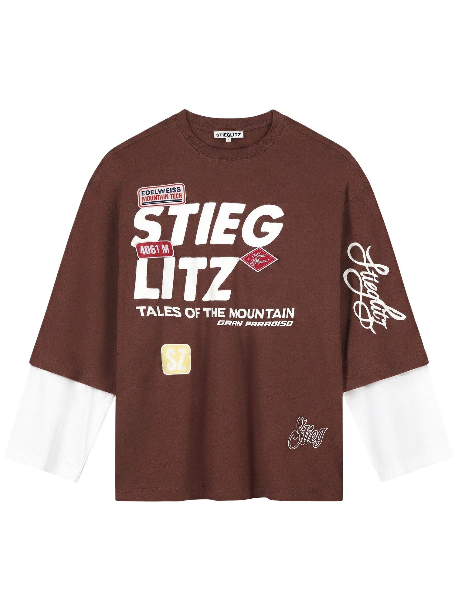 STIEGLITZ - SHIRT - Bruin