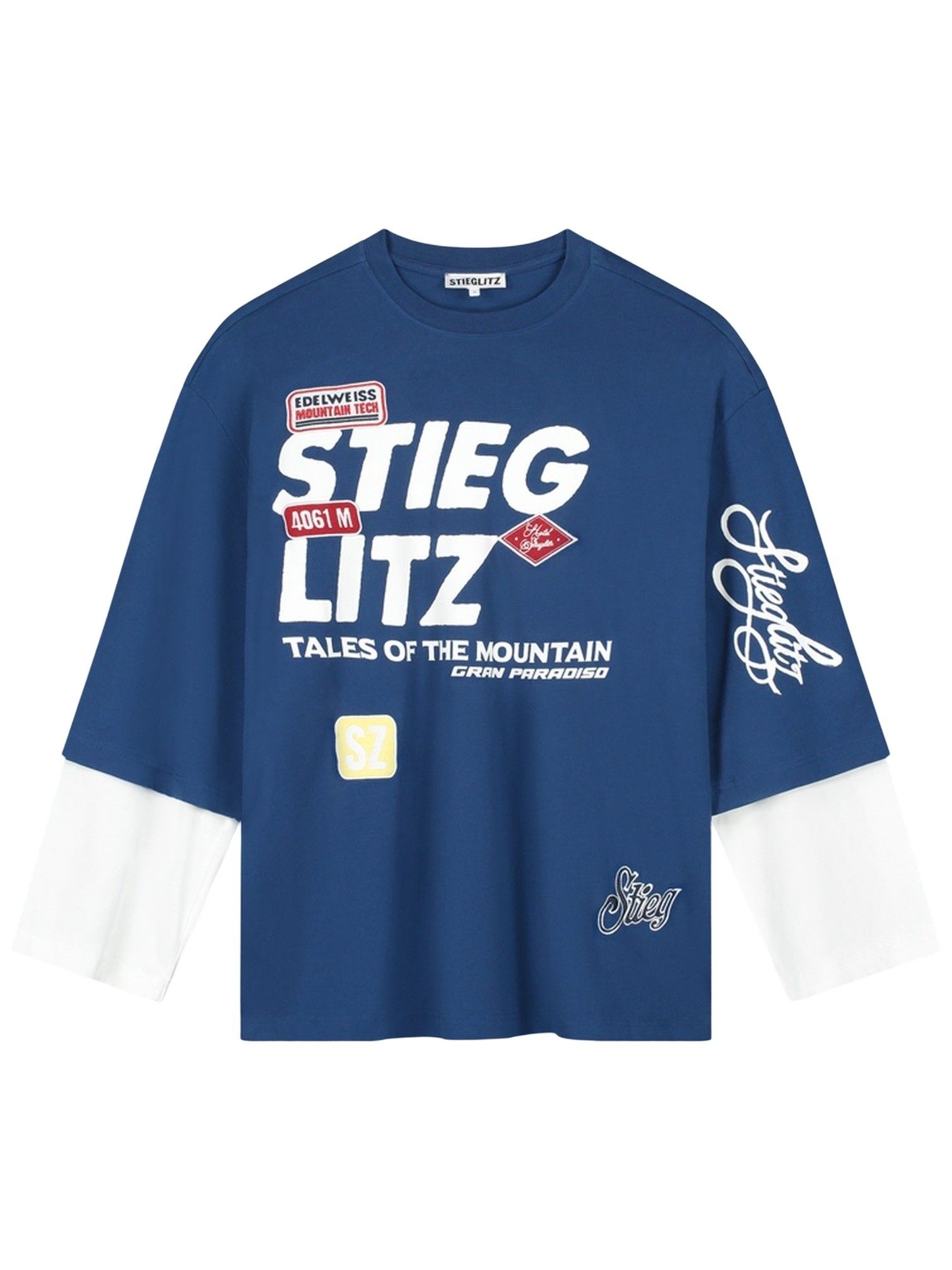 STIEGLITZ - SHIRT - Blauw
