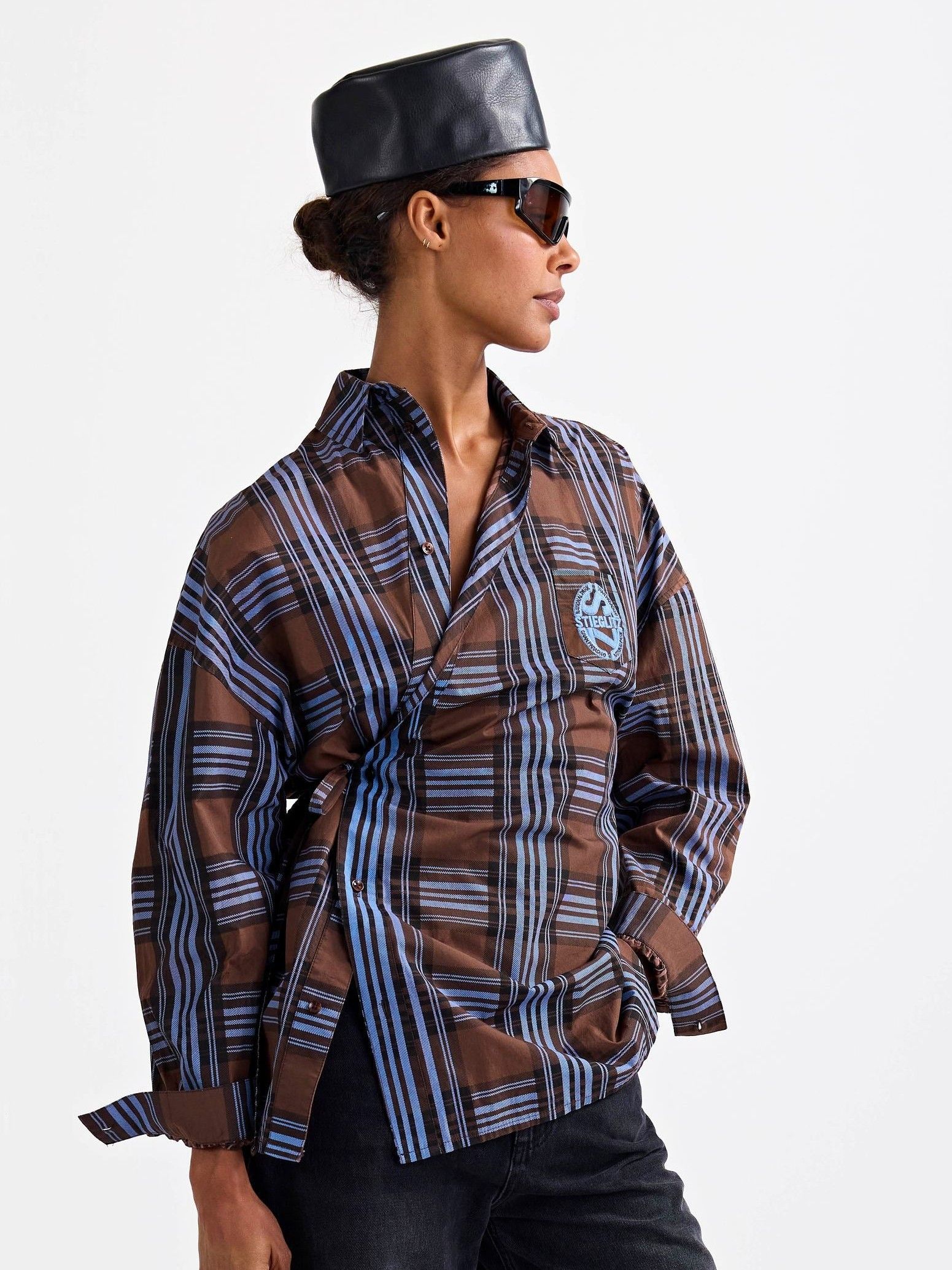 STIEGLITZ - BLOUSE - Bruin