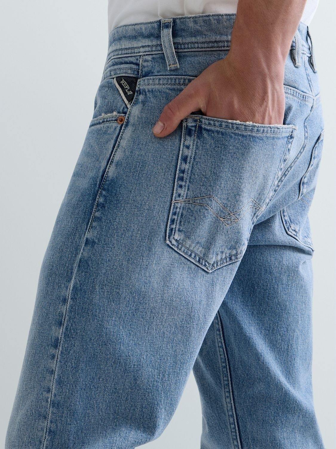 REPLAY - JEANS - Blauw